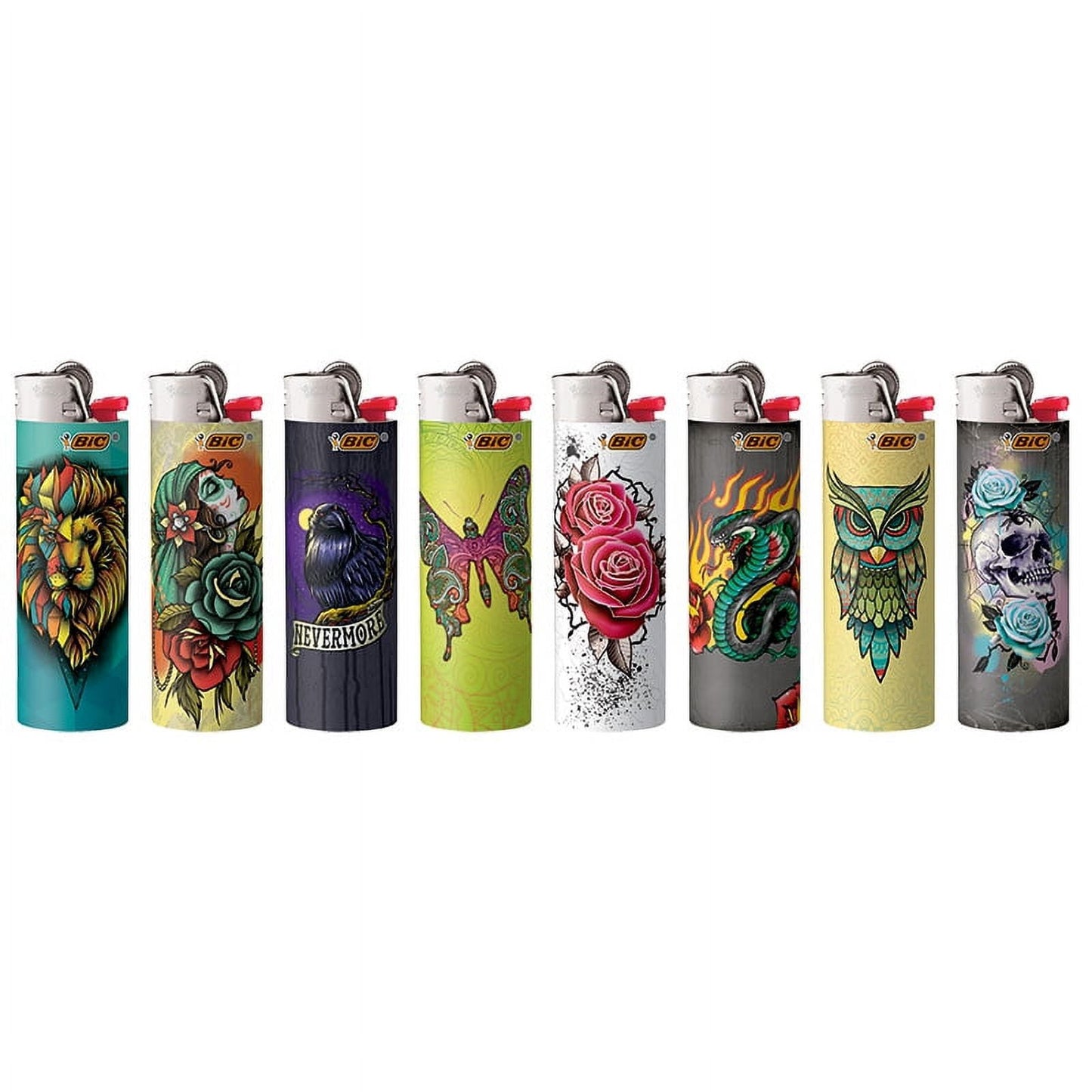 Bic Lighter - Tattoo Series