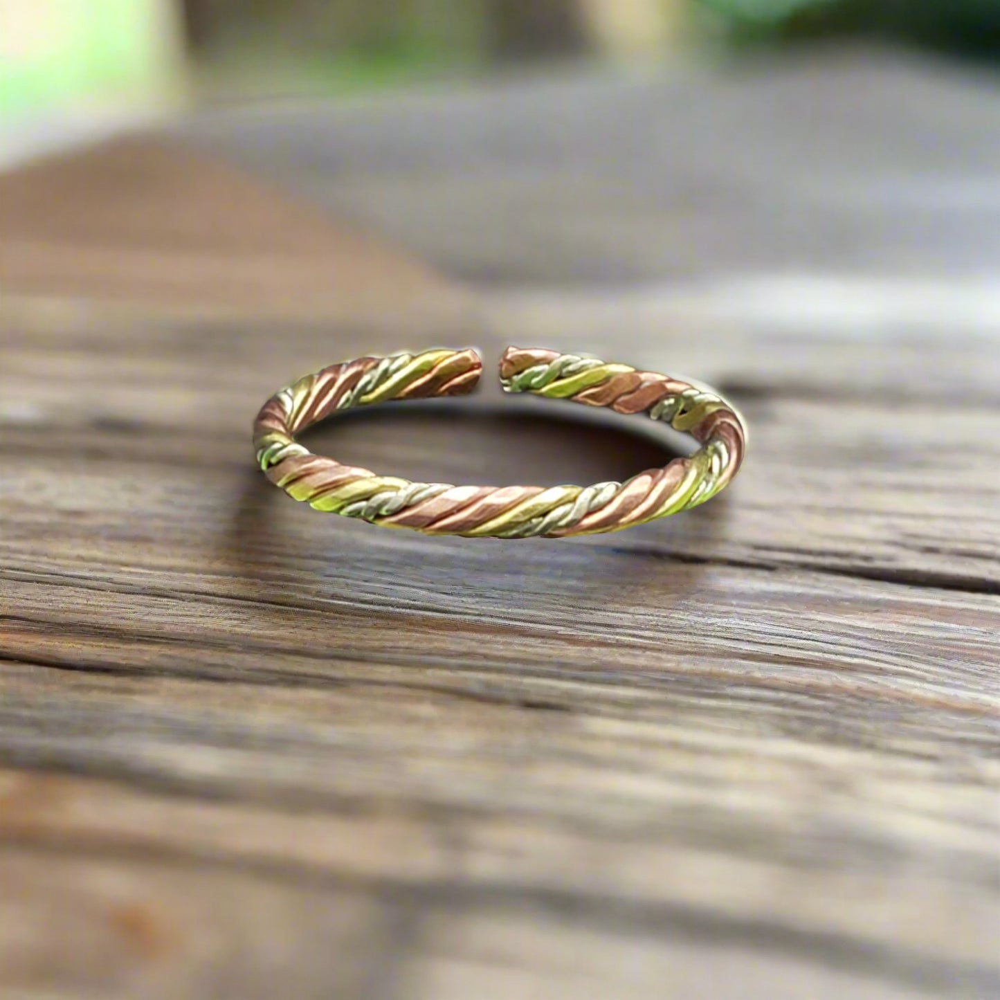 Copper & Brass Ring - 3mm Design 3