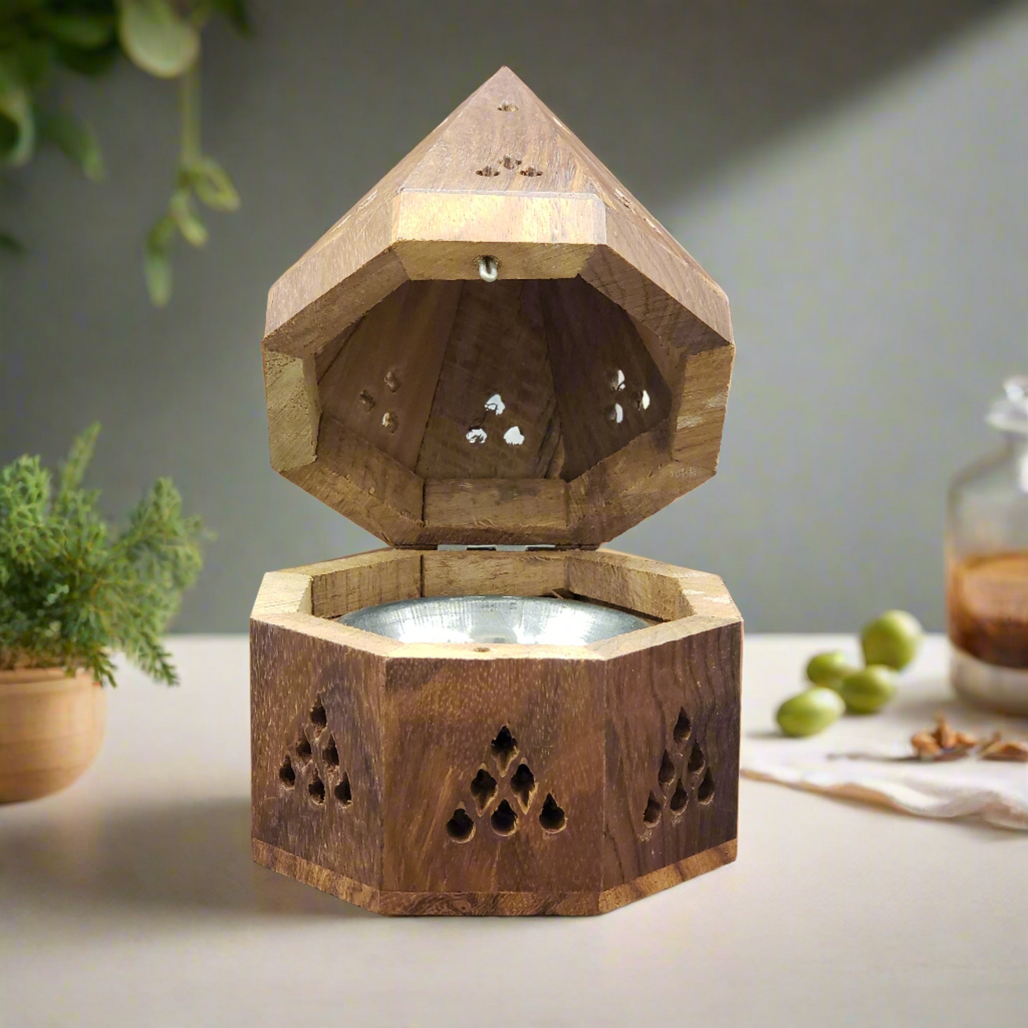Temple Charcoal / Cone Incense Burner