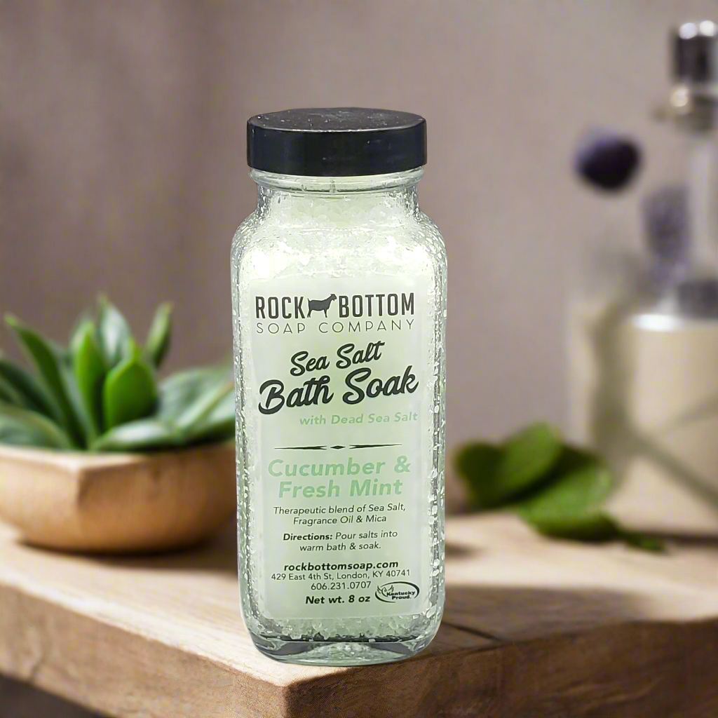 Bath Salt - Cucumber & Fresh Mint