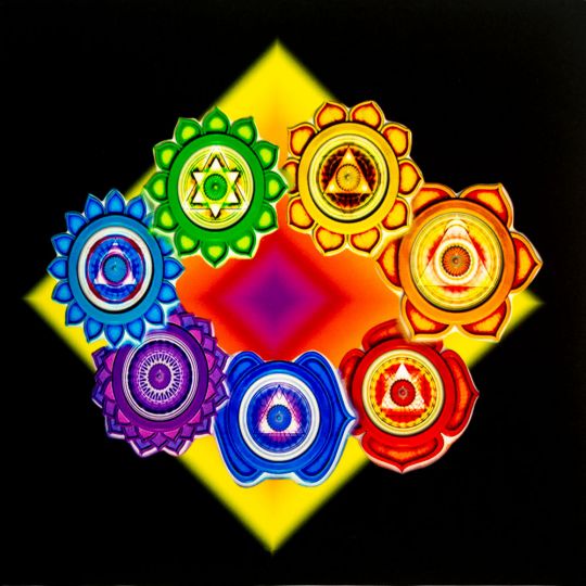 Pillow Sham - 7 Chakras