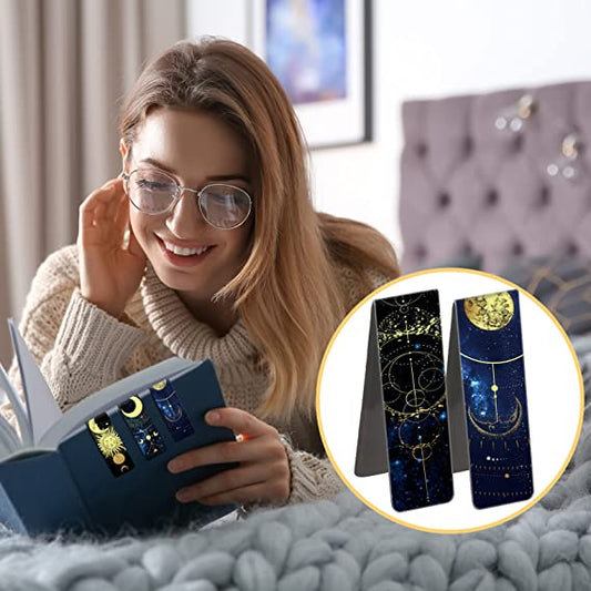 Starry Night Magnetic Bookmarks