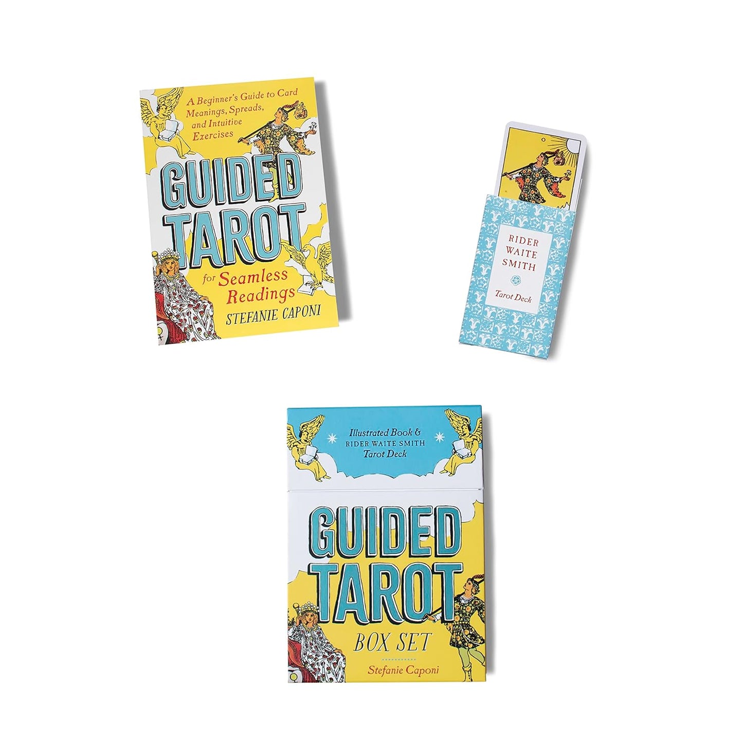 Guided Tarot Box Set: Illustrated Book & Rider Waite Smith Tarot Deck