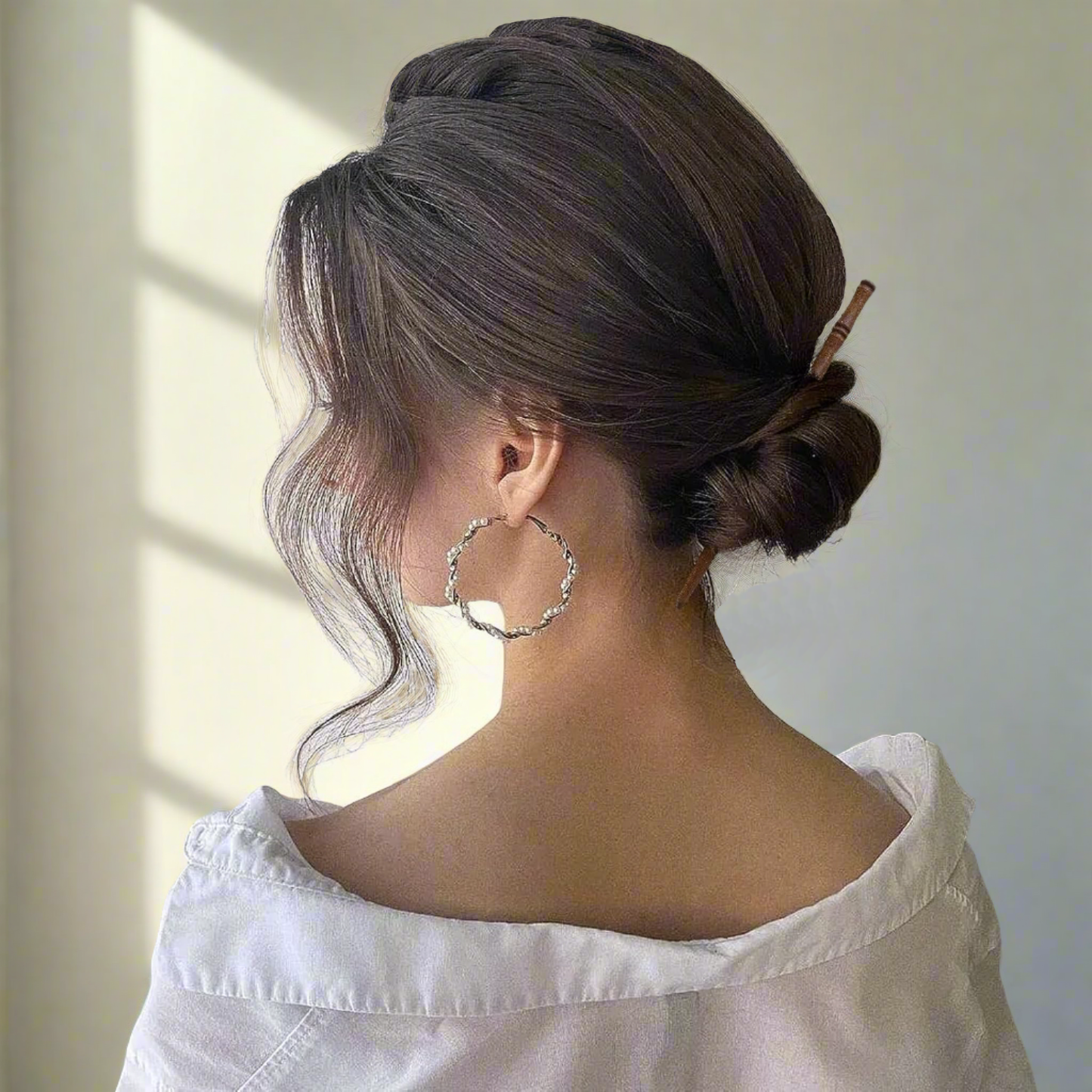 Hair Stick - Bamboo Walnut