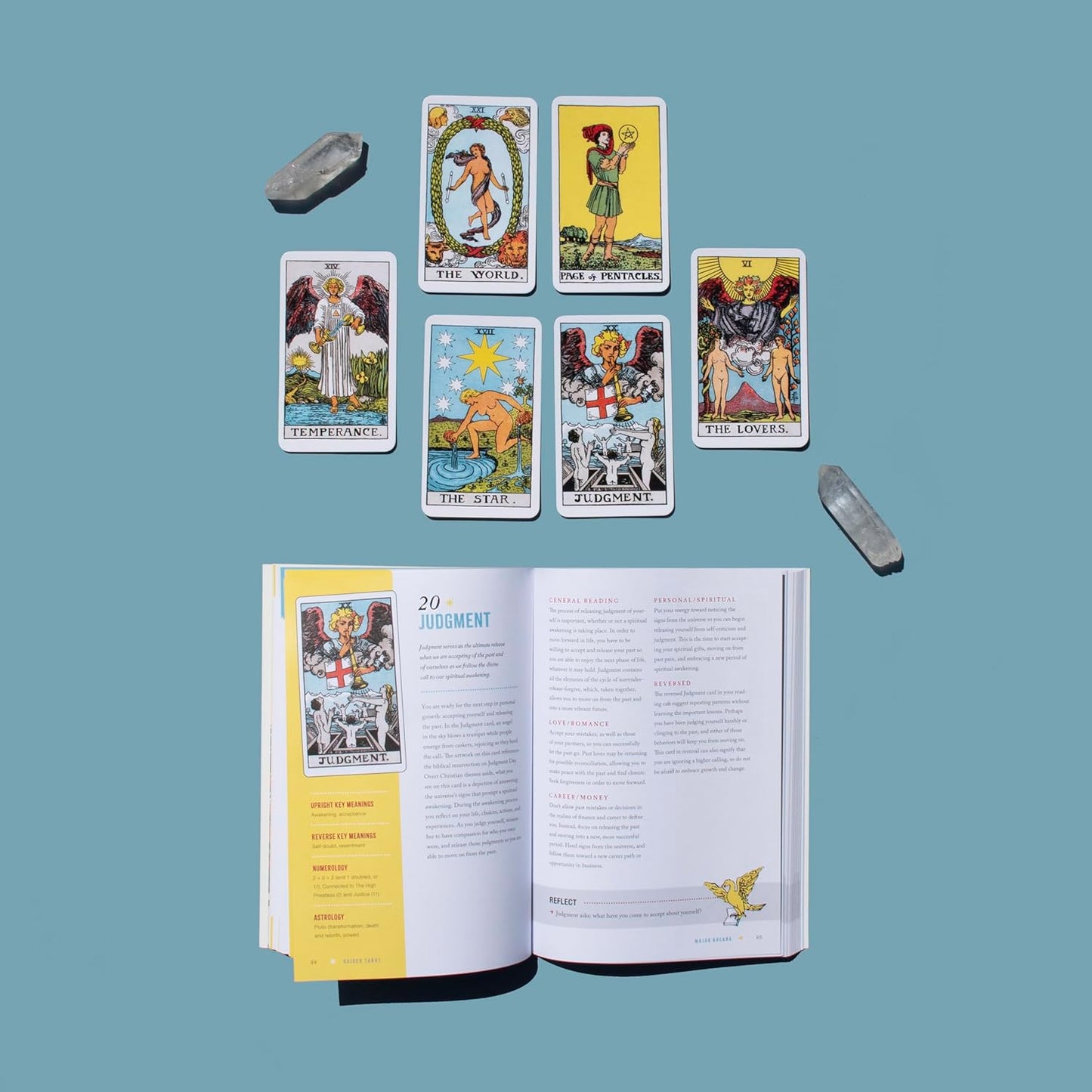 Guided Tarot Box Set: Illustrated Book & Rider Waite Smith Tarot Deck
