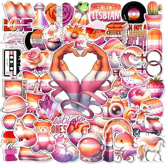 Lesbian Sticker Set