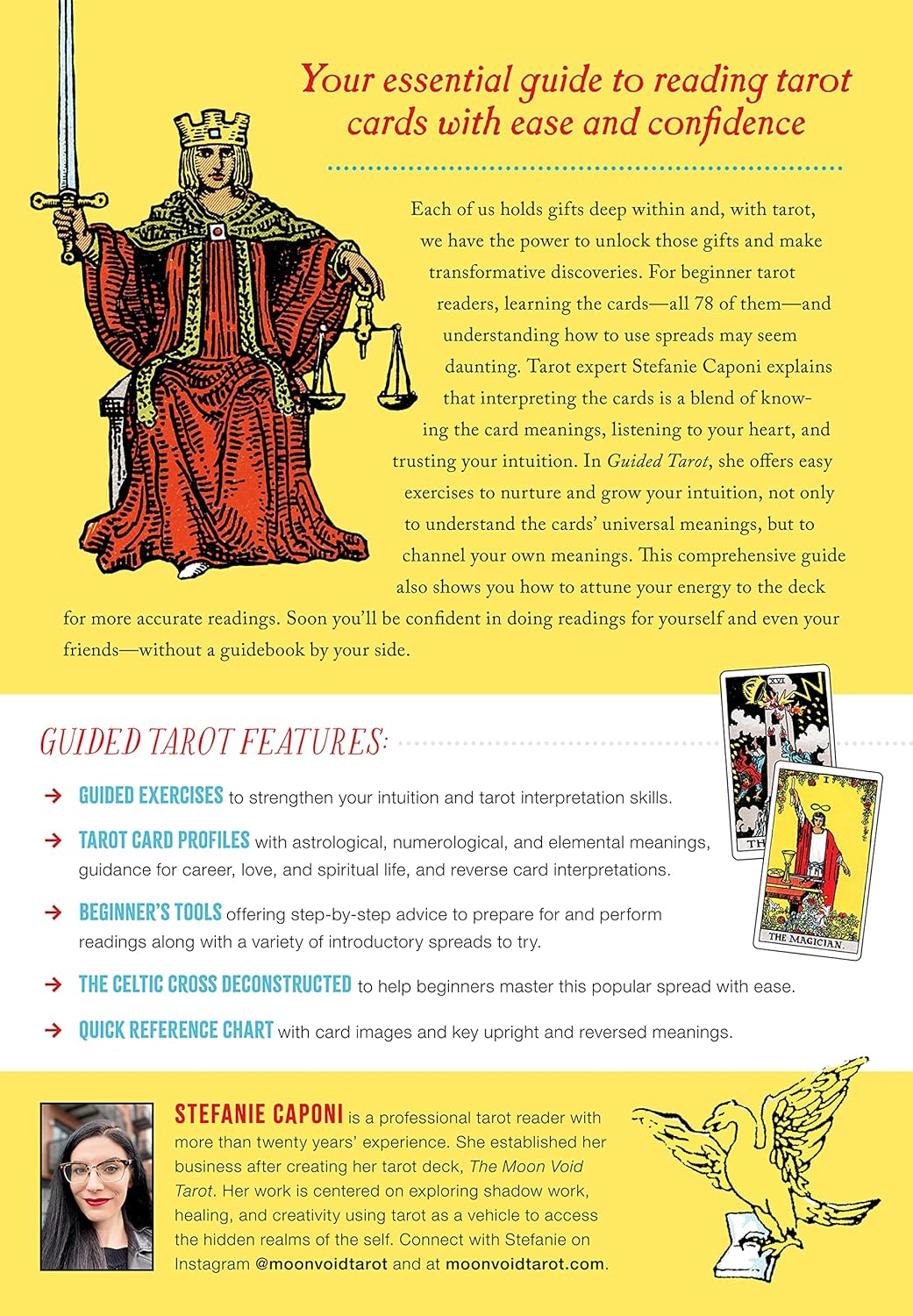Guided Tarot Box Set: Illustrated Book & Rider Waite Smith Tarot Deck