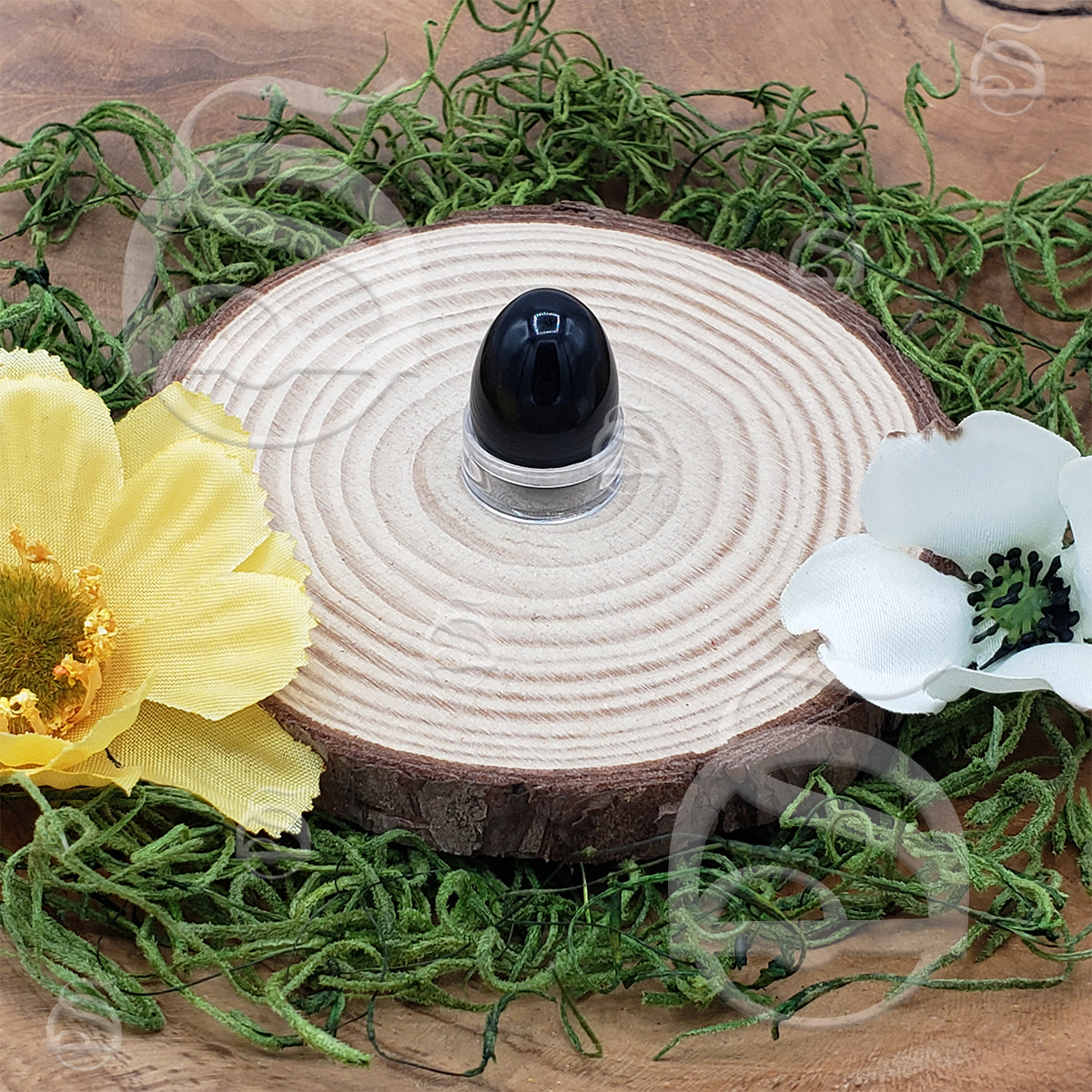 Polished Mini Egg - Obsidian, Black