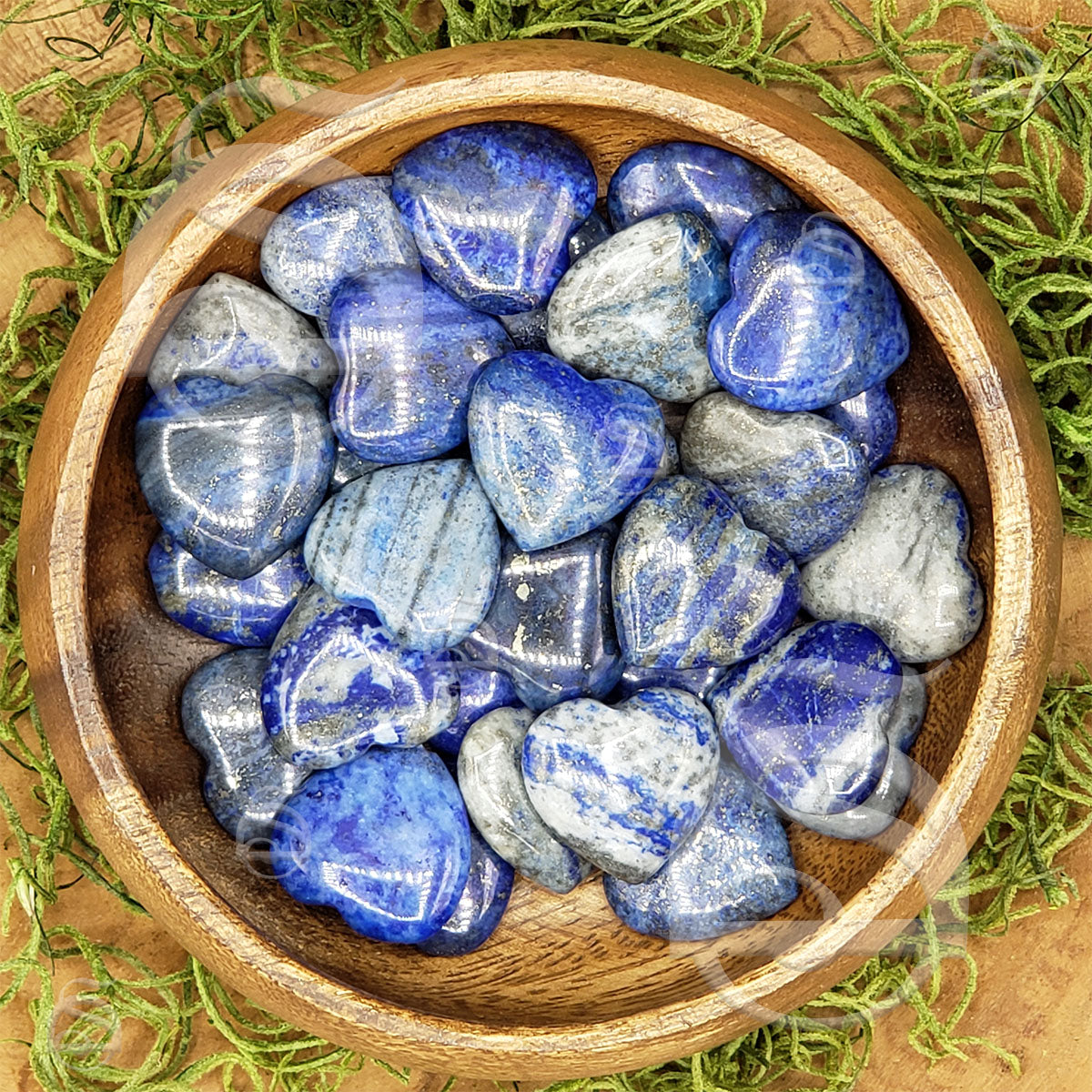 Polished Heart Small - Lapis Lazuli