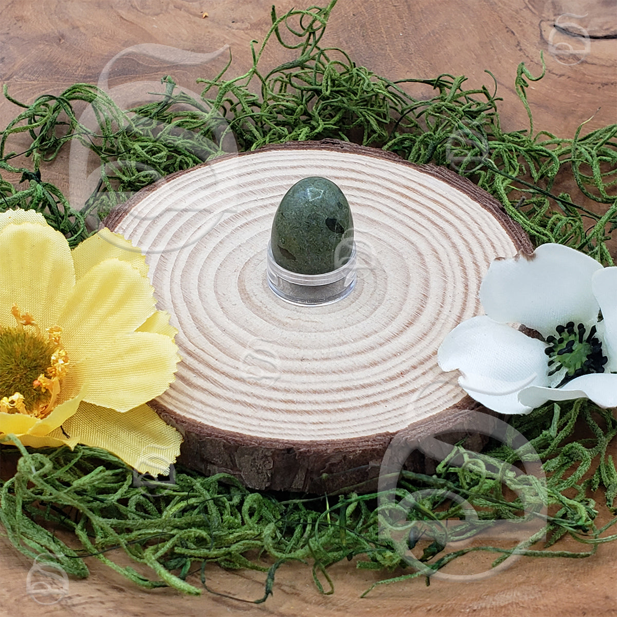 Polished Mini Egg - Serpentine