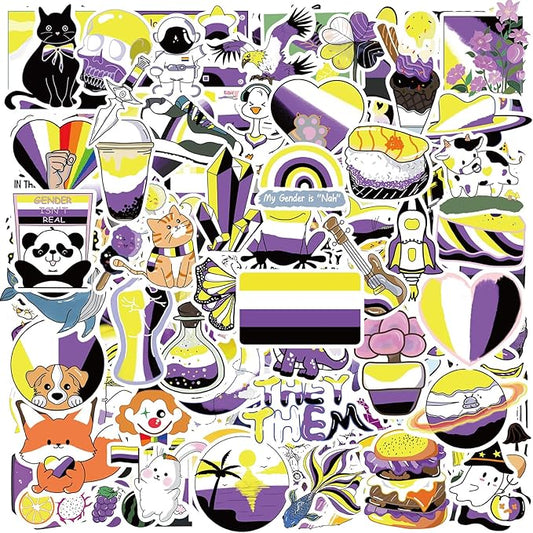 Nonbinary Sticker Set