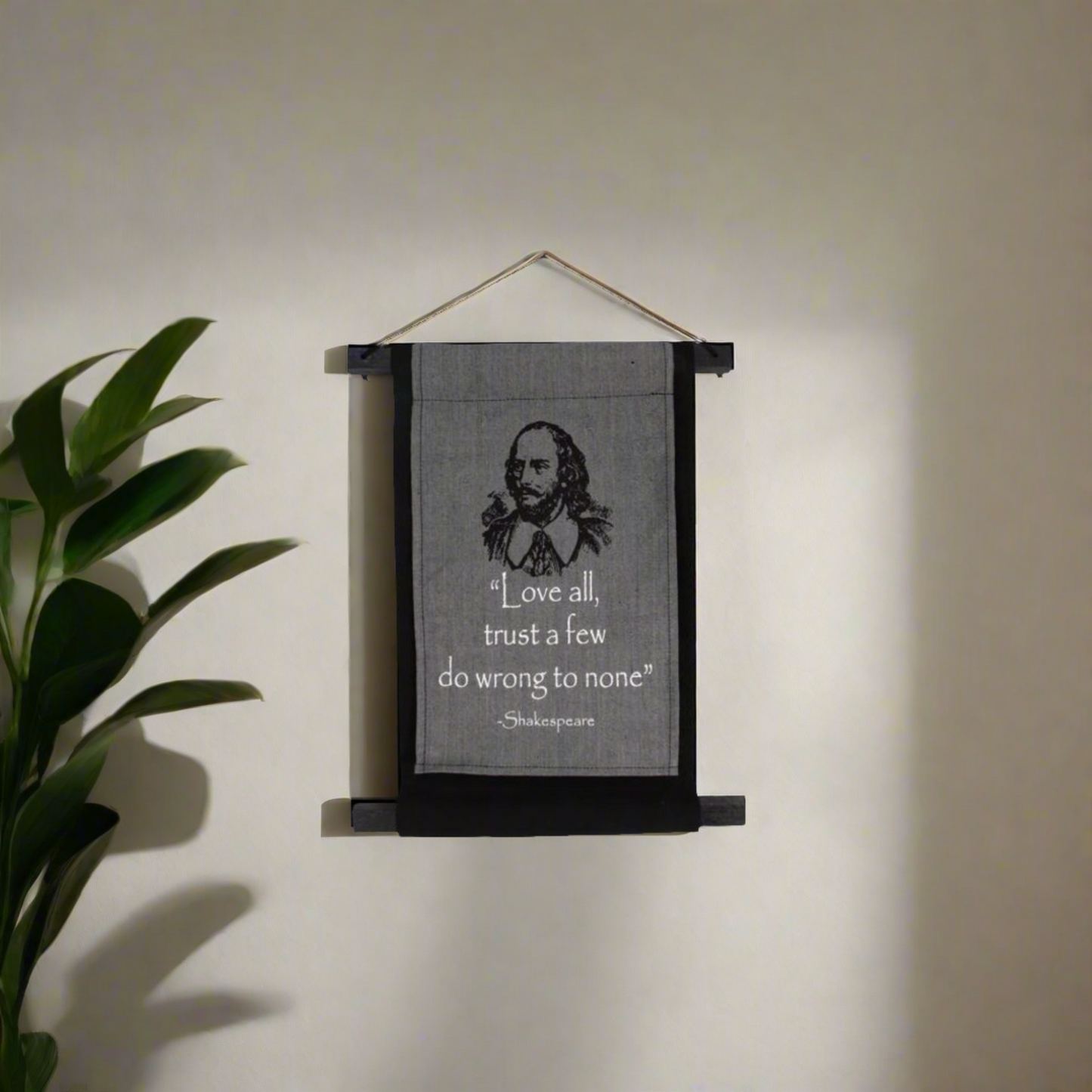 Cotton Banner - Shakespeare