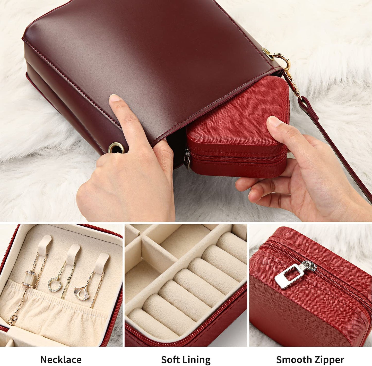 Travel Jewelry Case