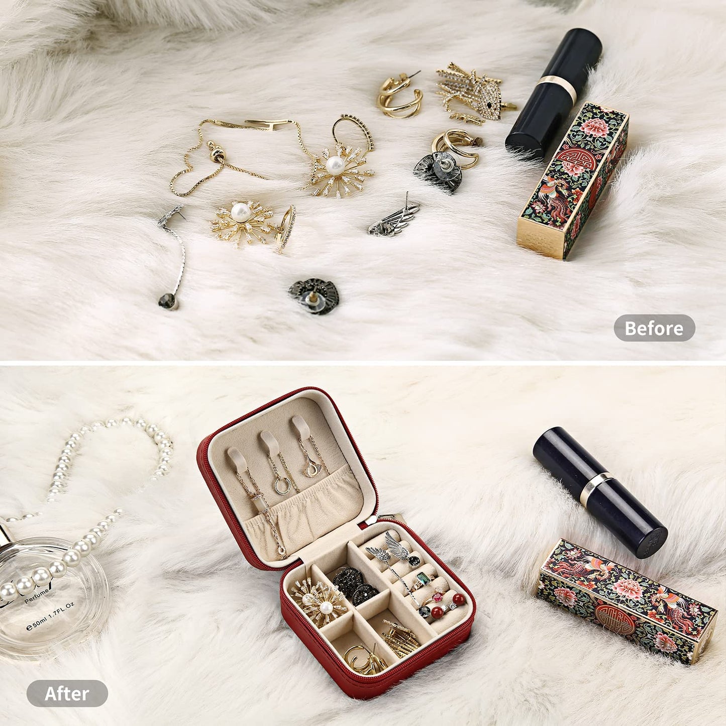 Travel Jewelry Case