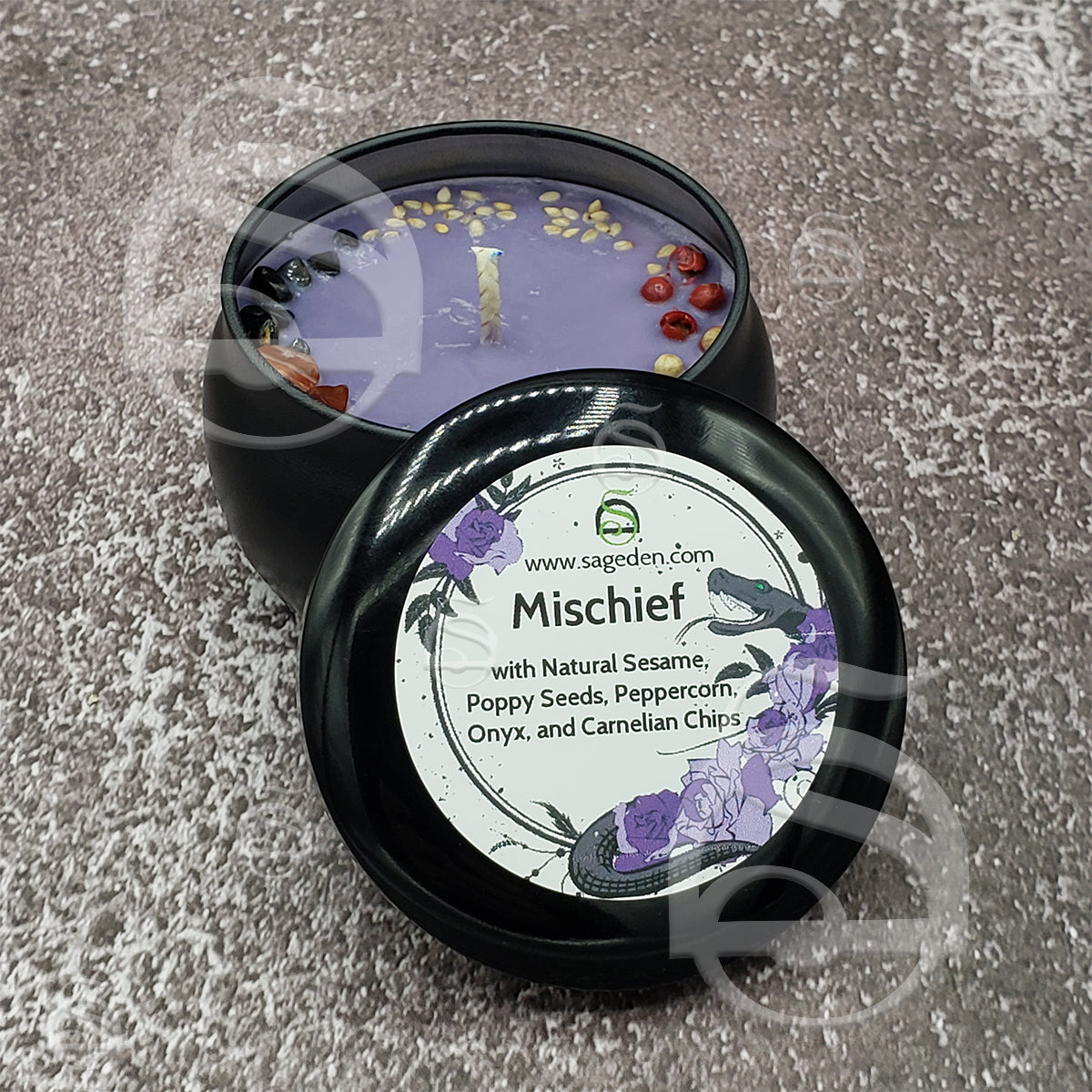 Mischief Candle & Wax Melt (Sage Den Product)