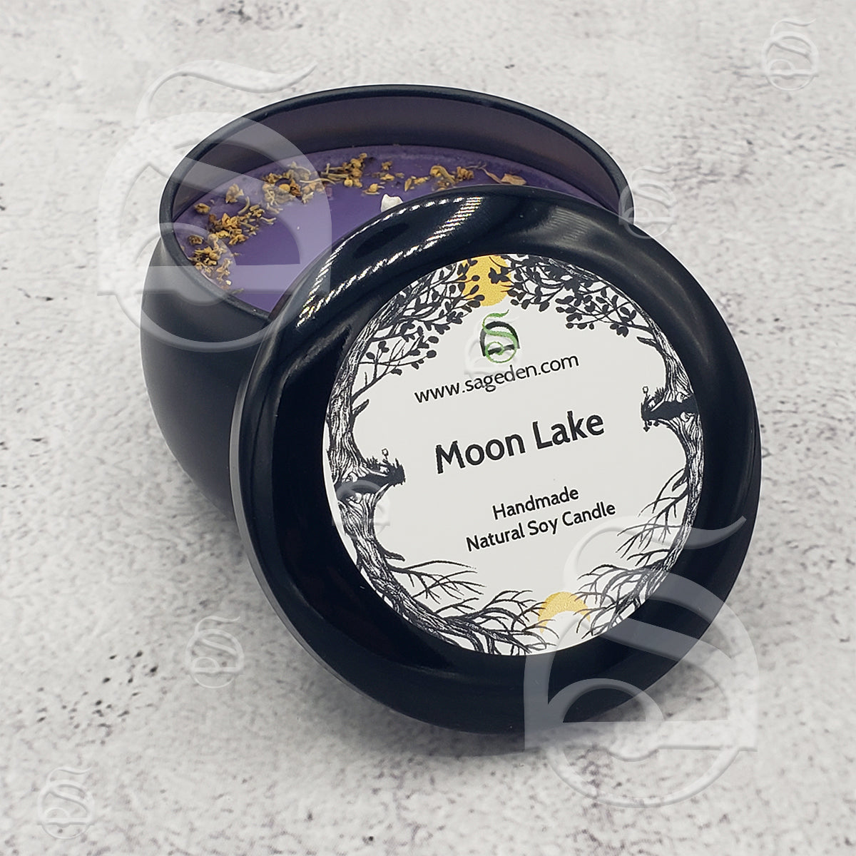 Moon Lake Candle & Wax Melt (Sage Den Product)