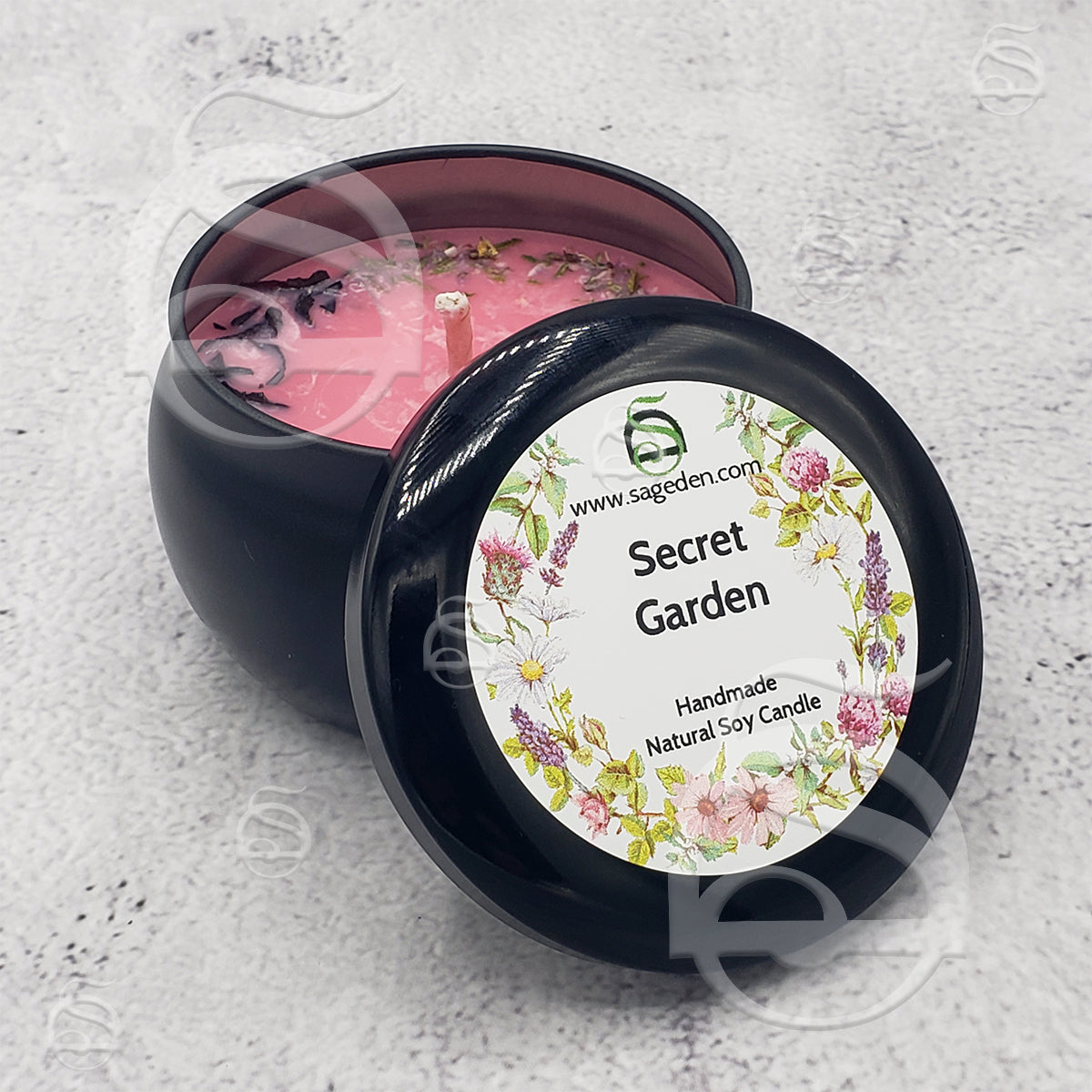 Secret Garden Candle & Wax Melt (Sage Den Product)