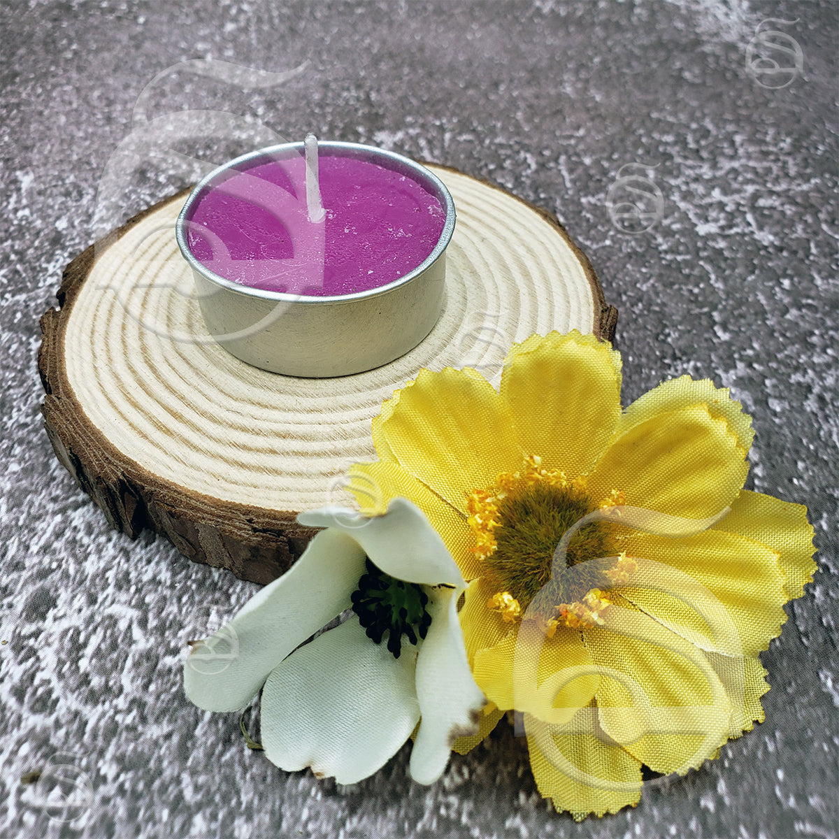 Tealight Candles - Unscented Pink