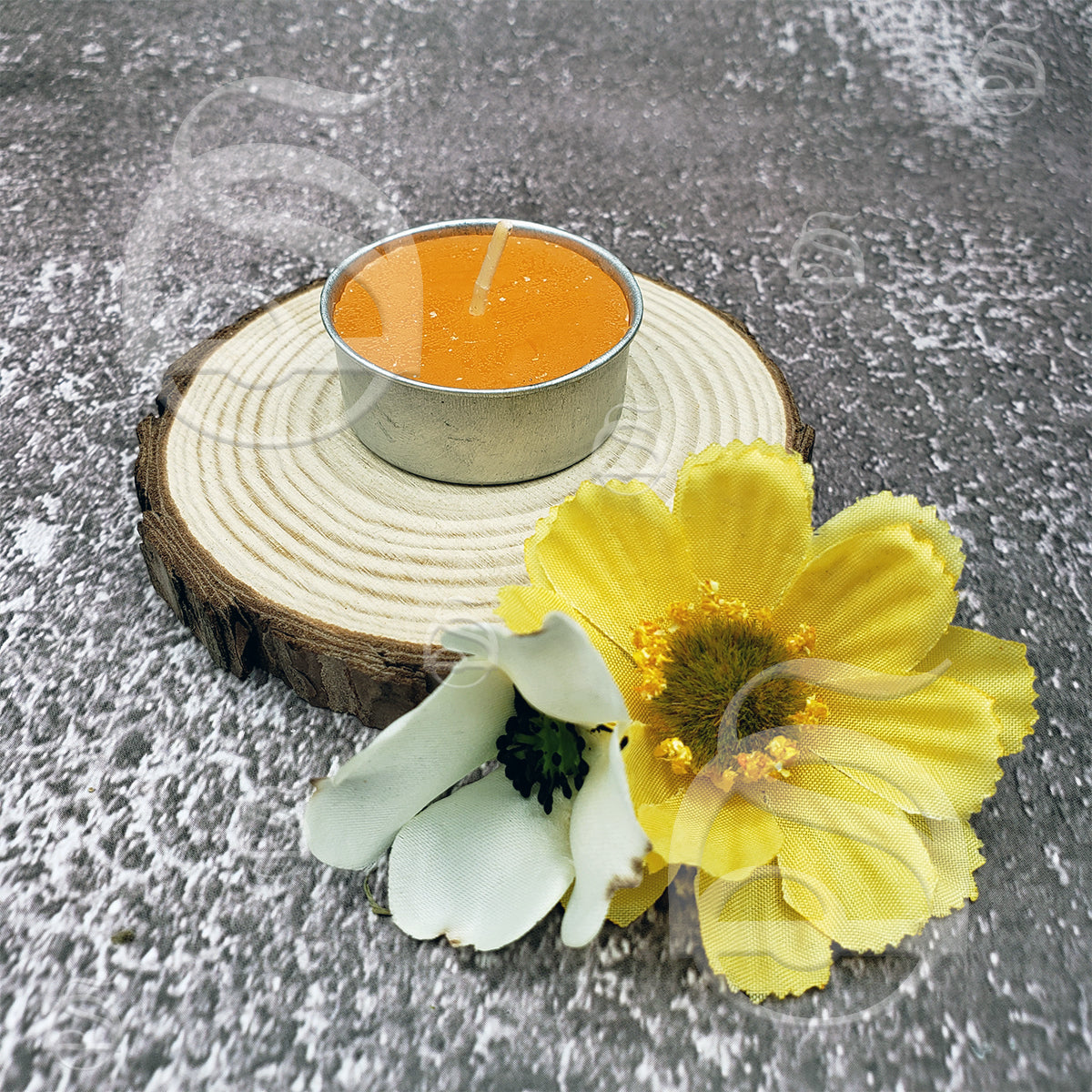 Tealight Candles - Unscented Orange