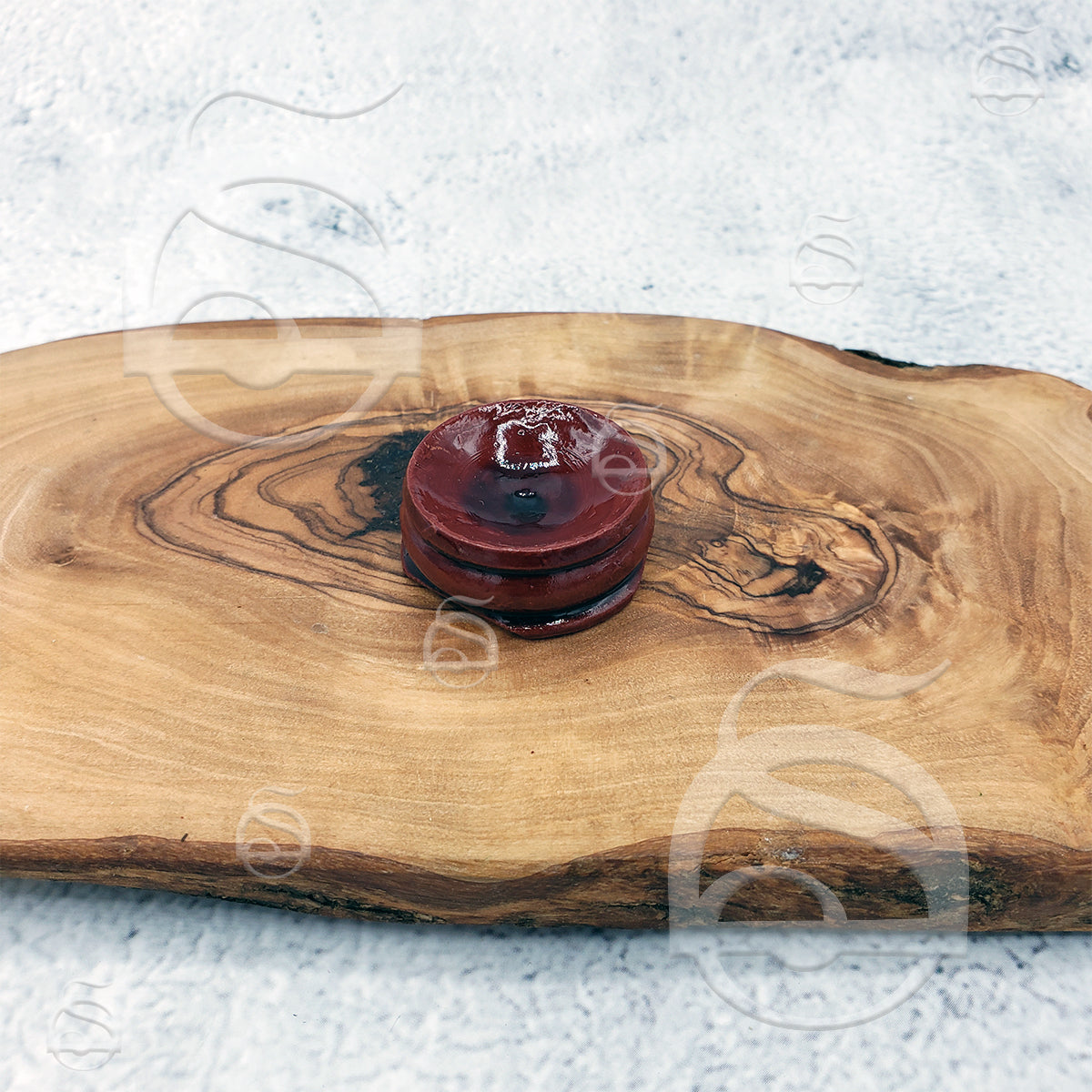 Sphere Stand - Stained Wood