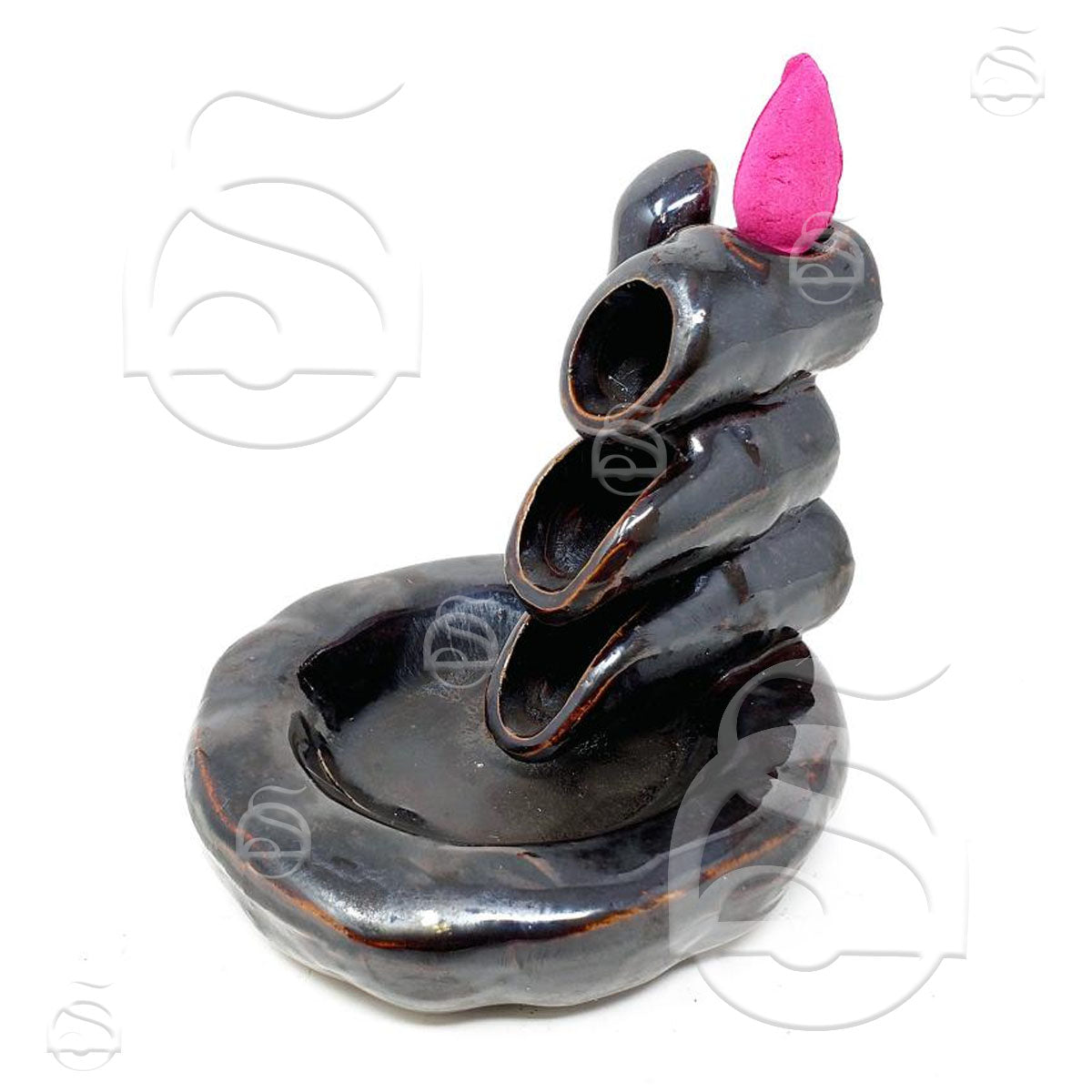 Backflow Incense Burner - Bamboo