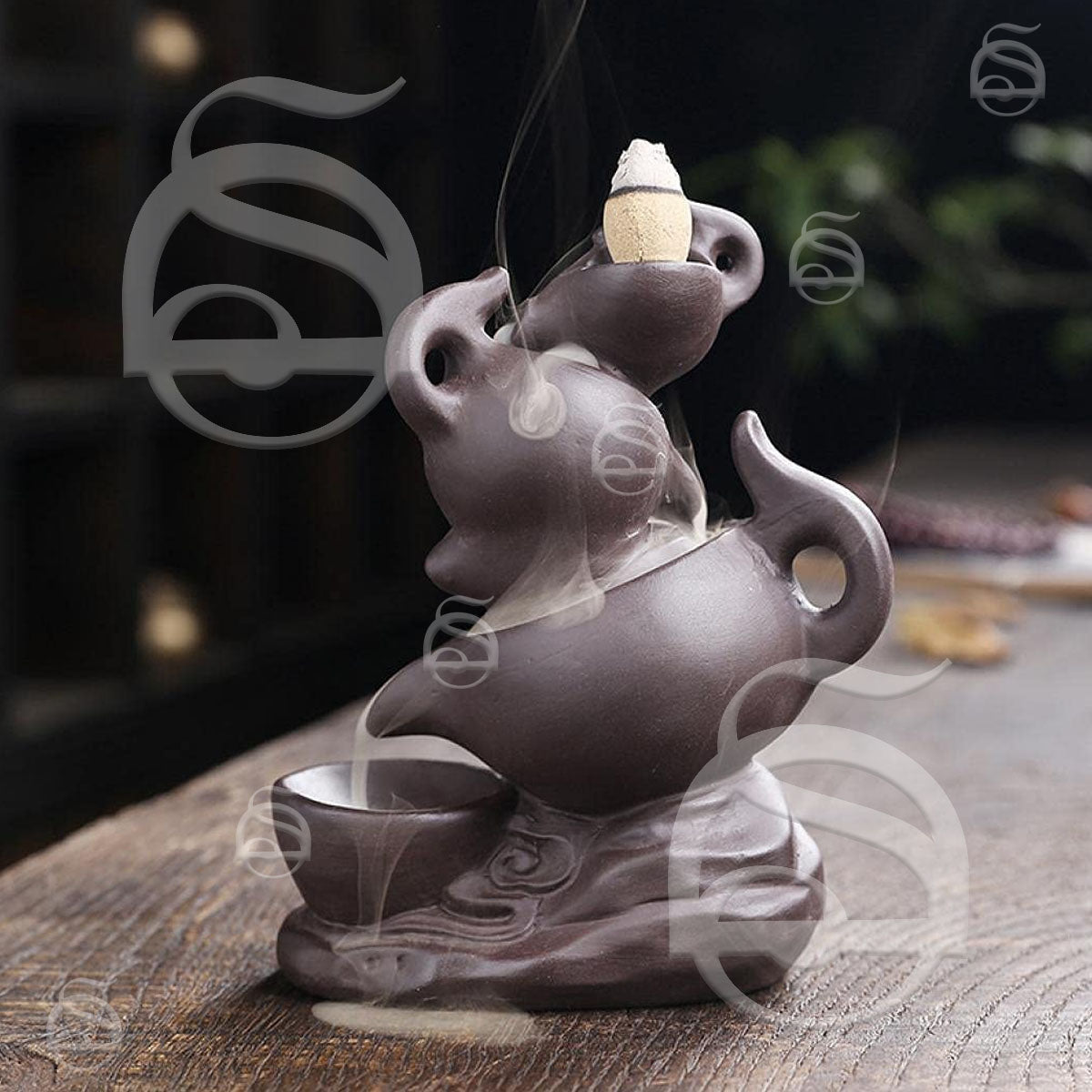 Backflow Incense Burner - Teapot