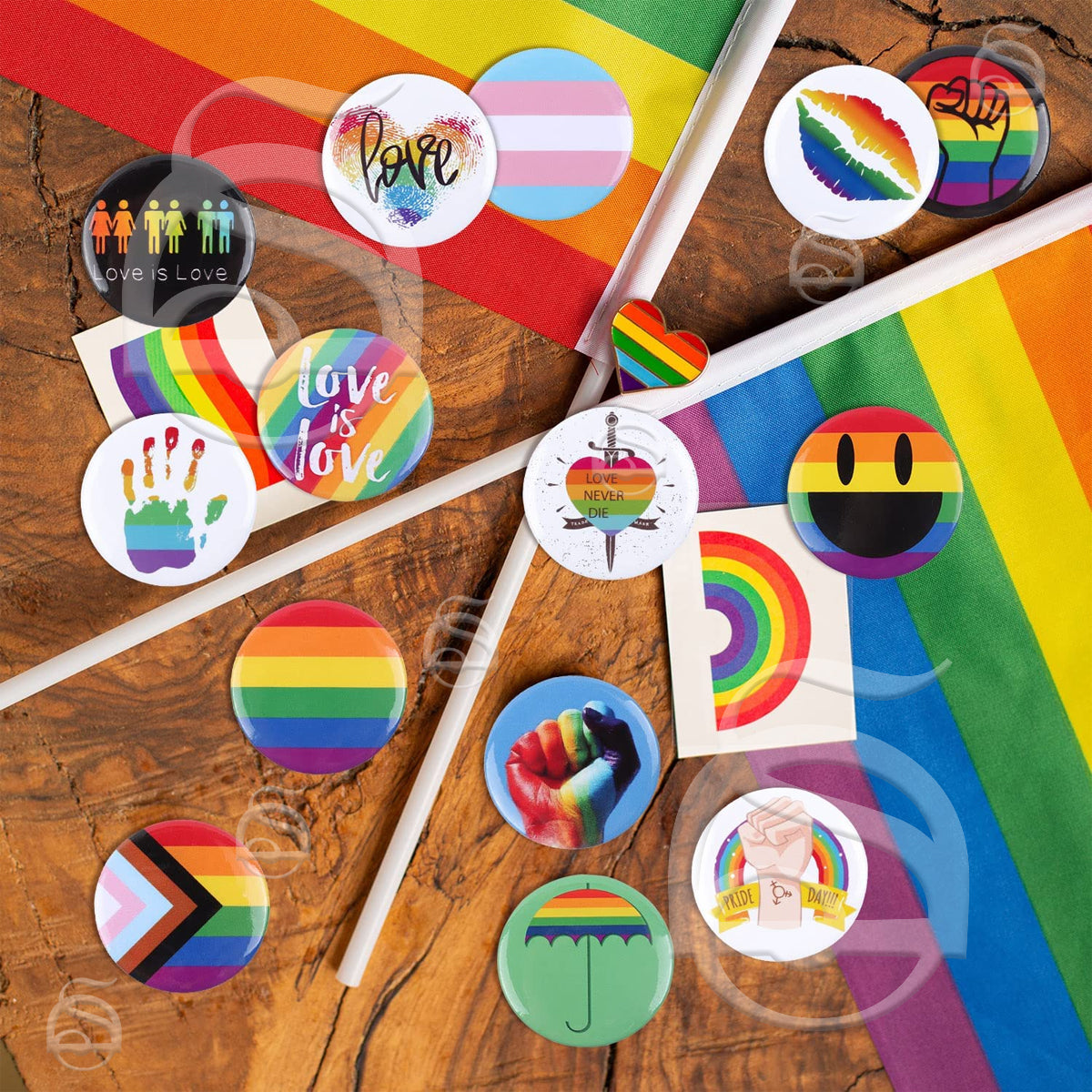 Pride - Button Pins