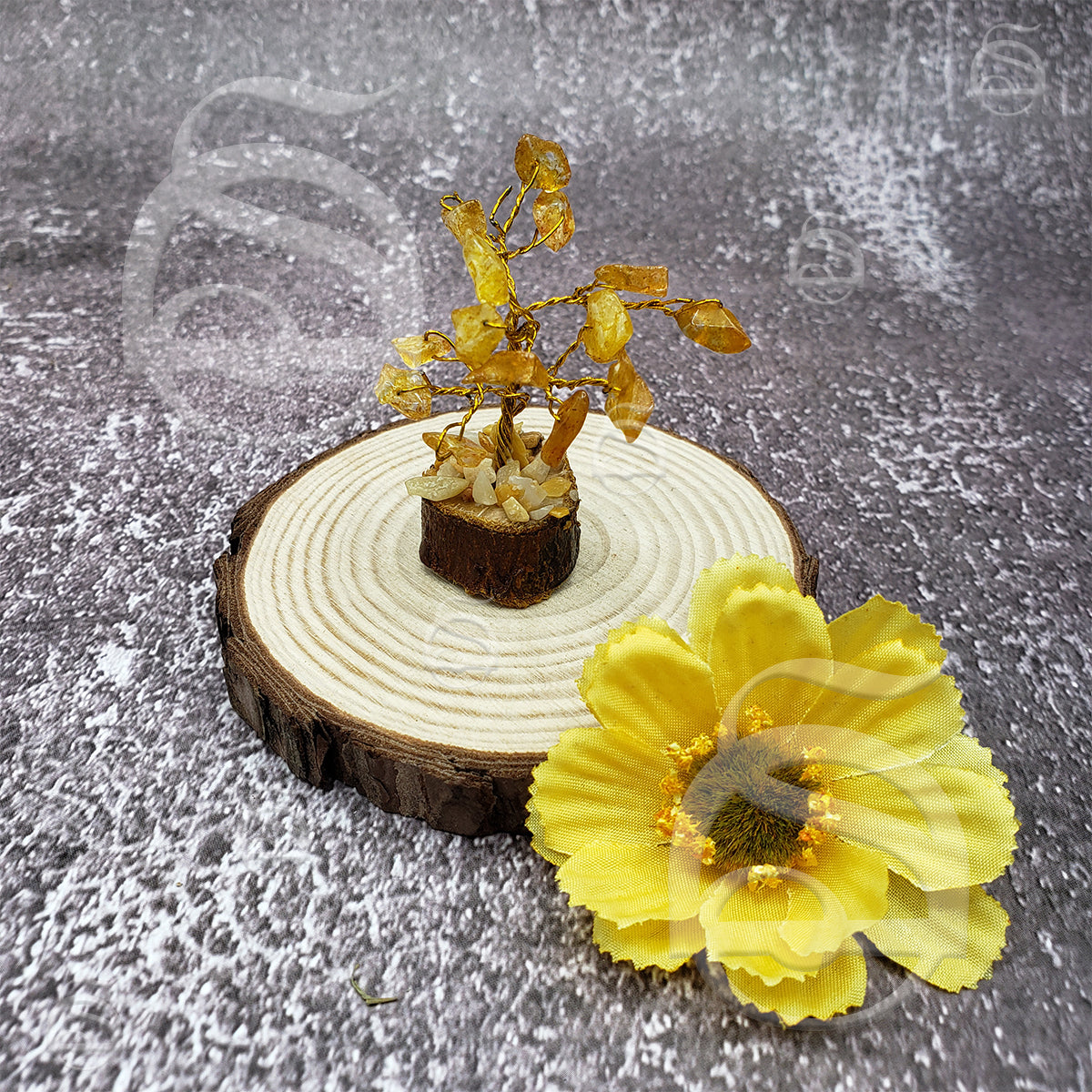 Citrine Mini Bonsai Tree