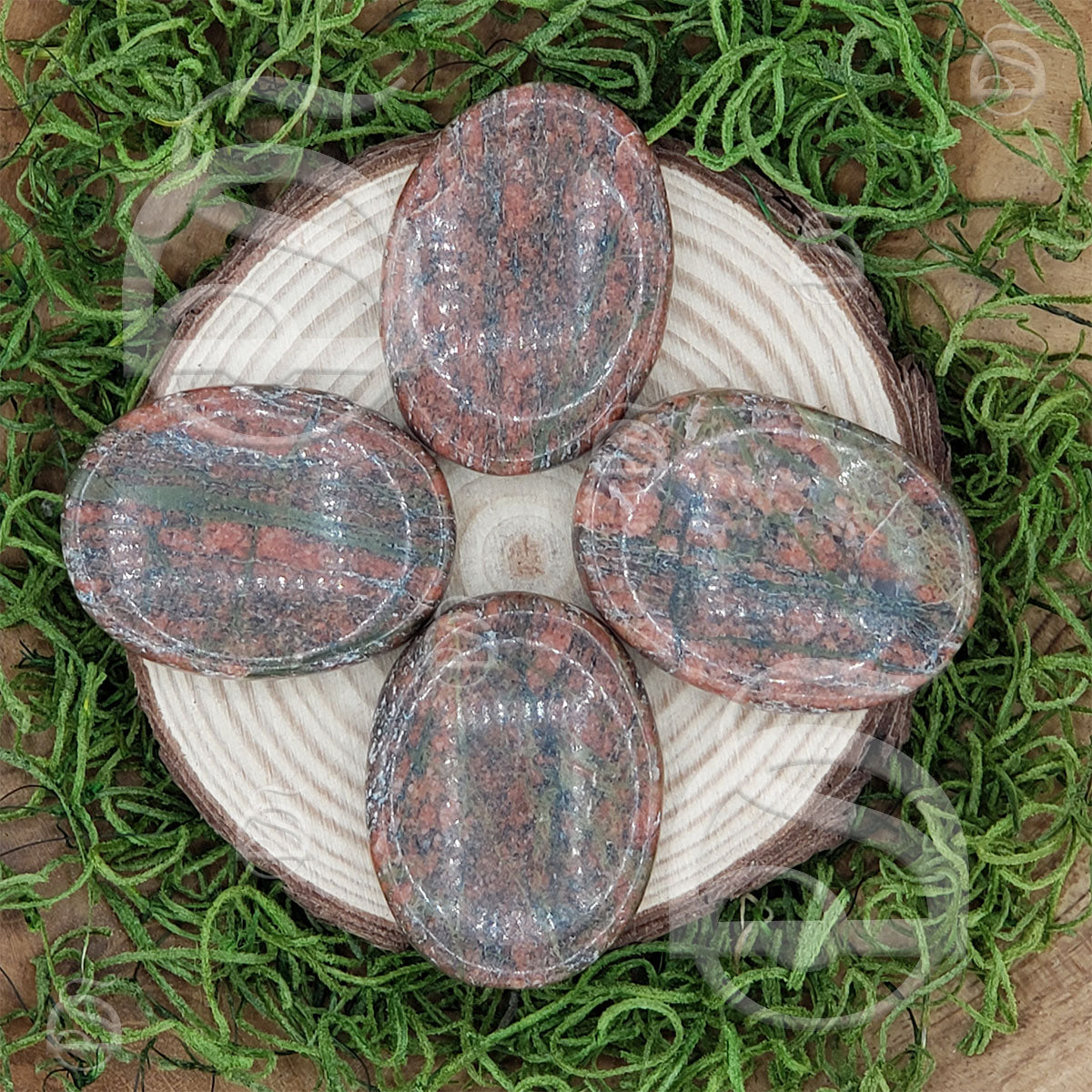 Worry Stone - Unakite