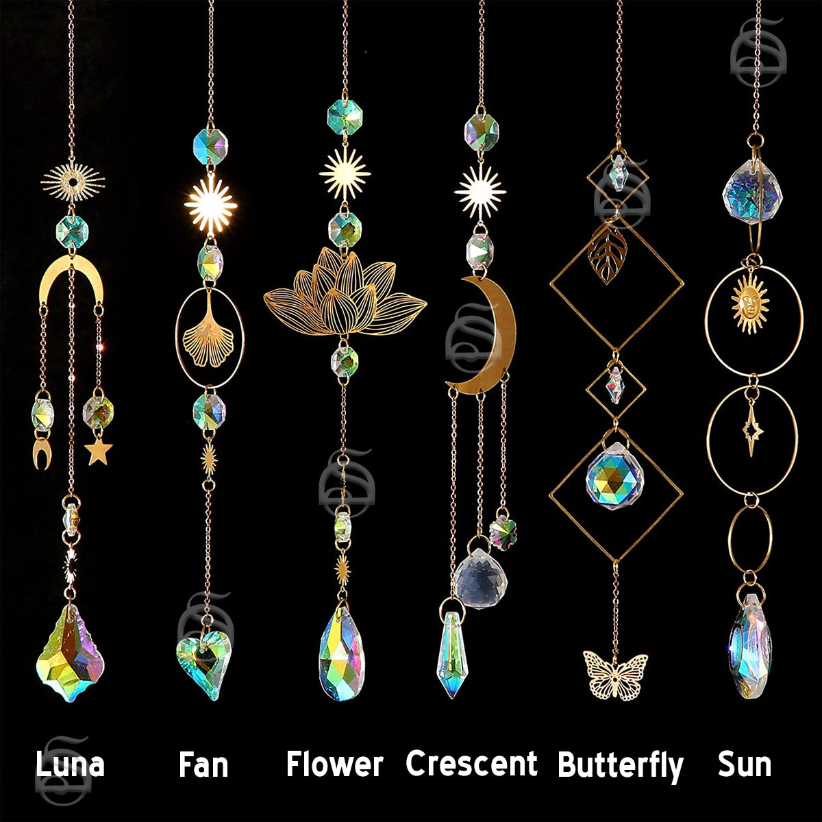 Gold Plated Suncatchers