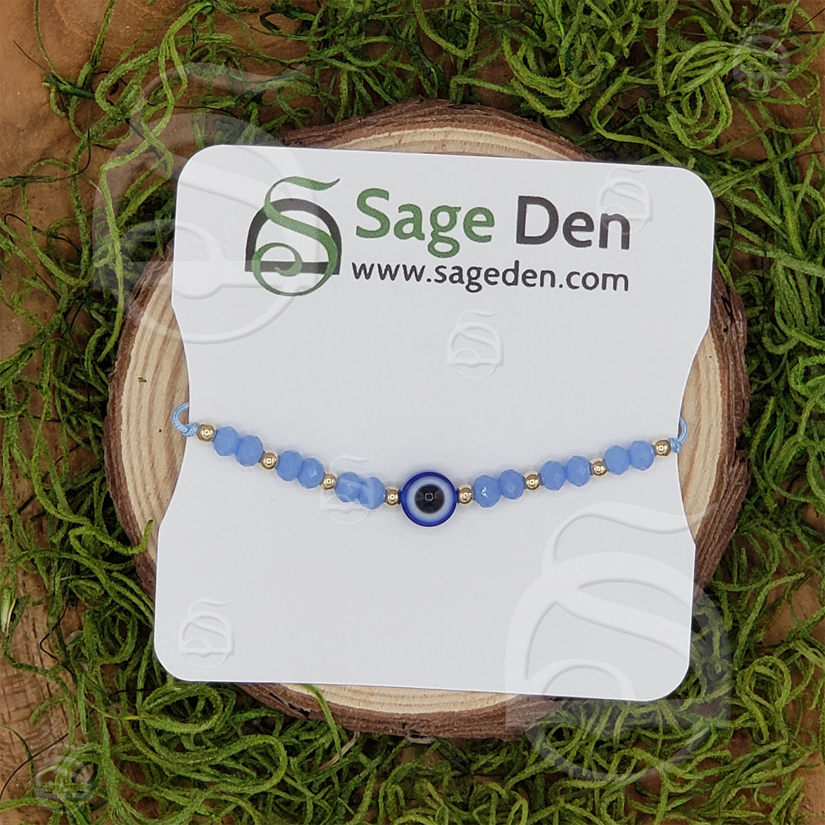 Evil Eye Bead Bracelet