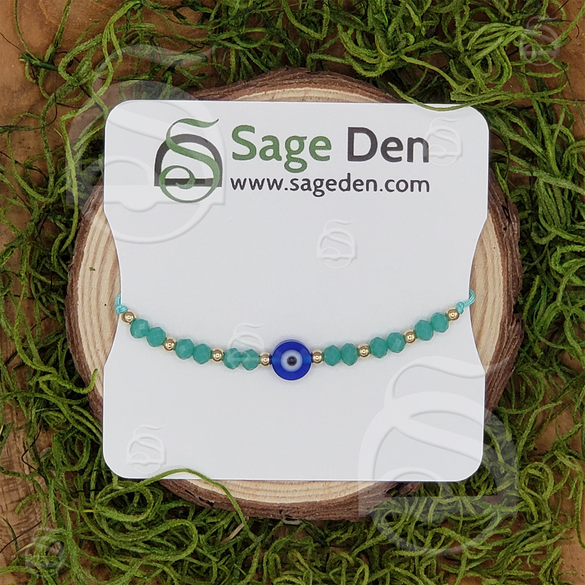 Evil Eye Bead Bracelet