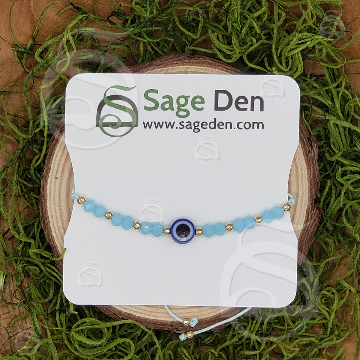 Evil Eye Bead Bracelet