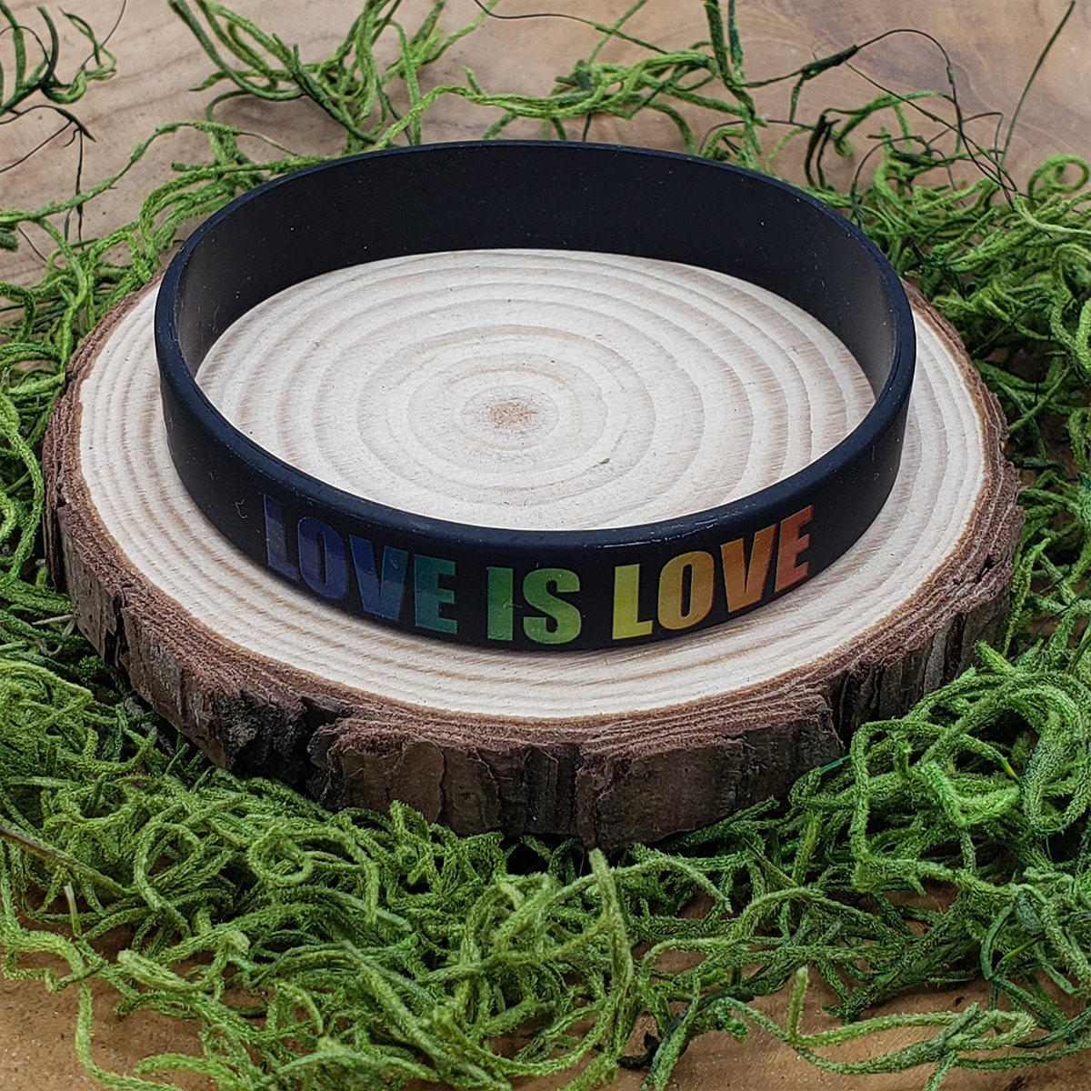 Pride - Love is Love Silicone Bracelet