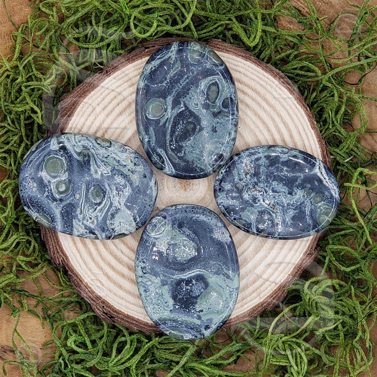 Worry Stone - Jasper, Kambaba