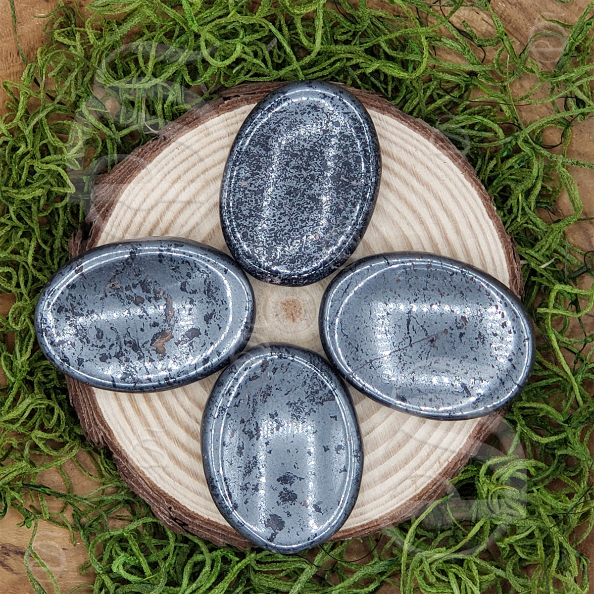 Worry Stone - Hematite