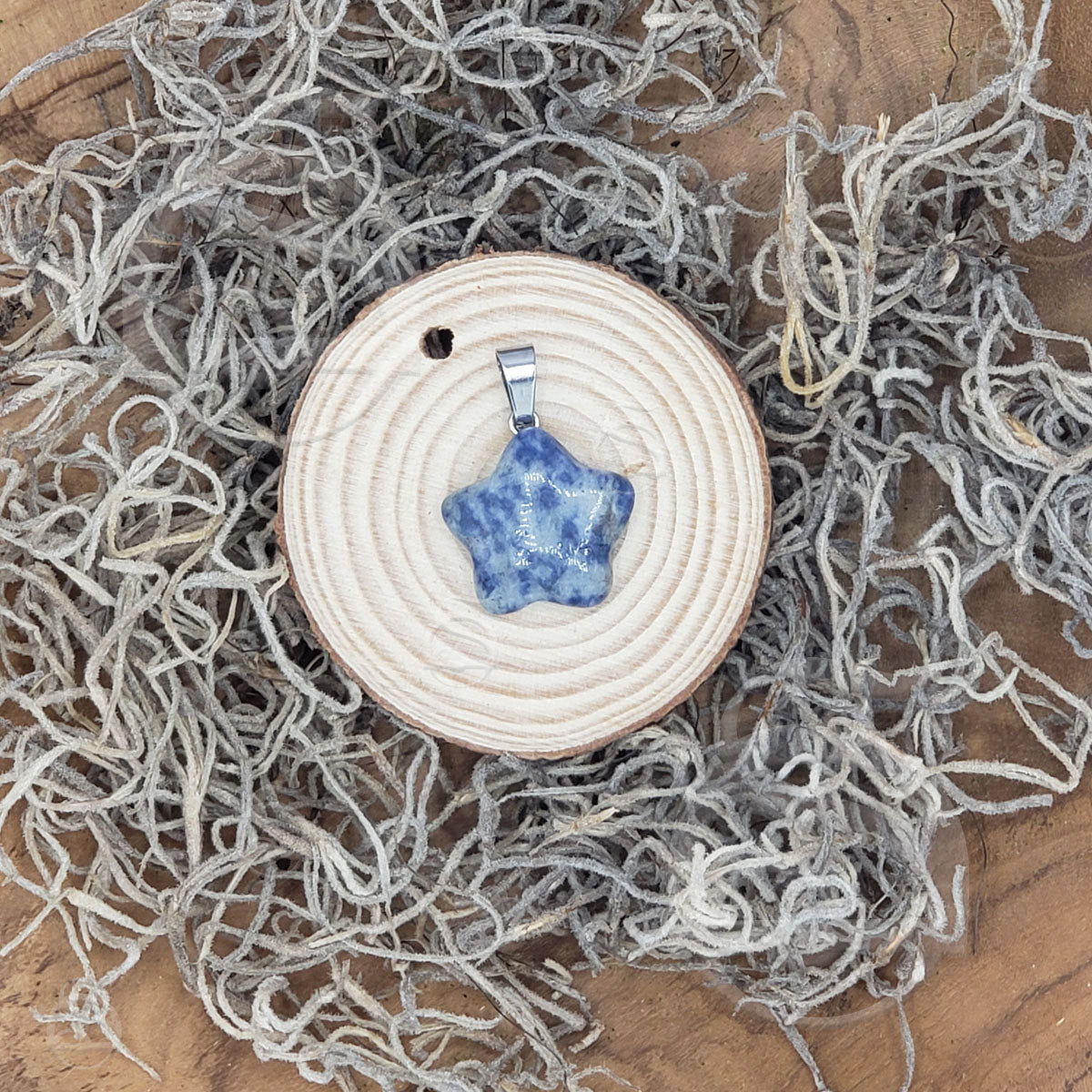 Stone Star Pendant