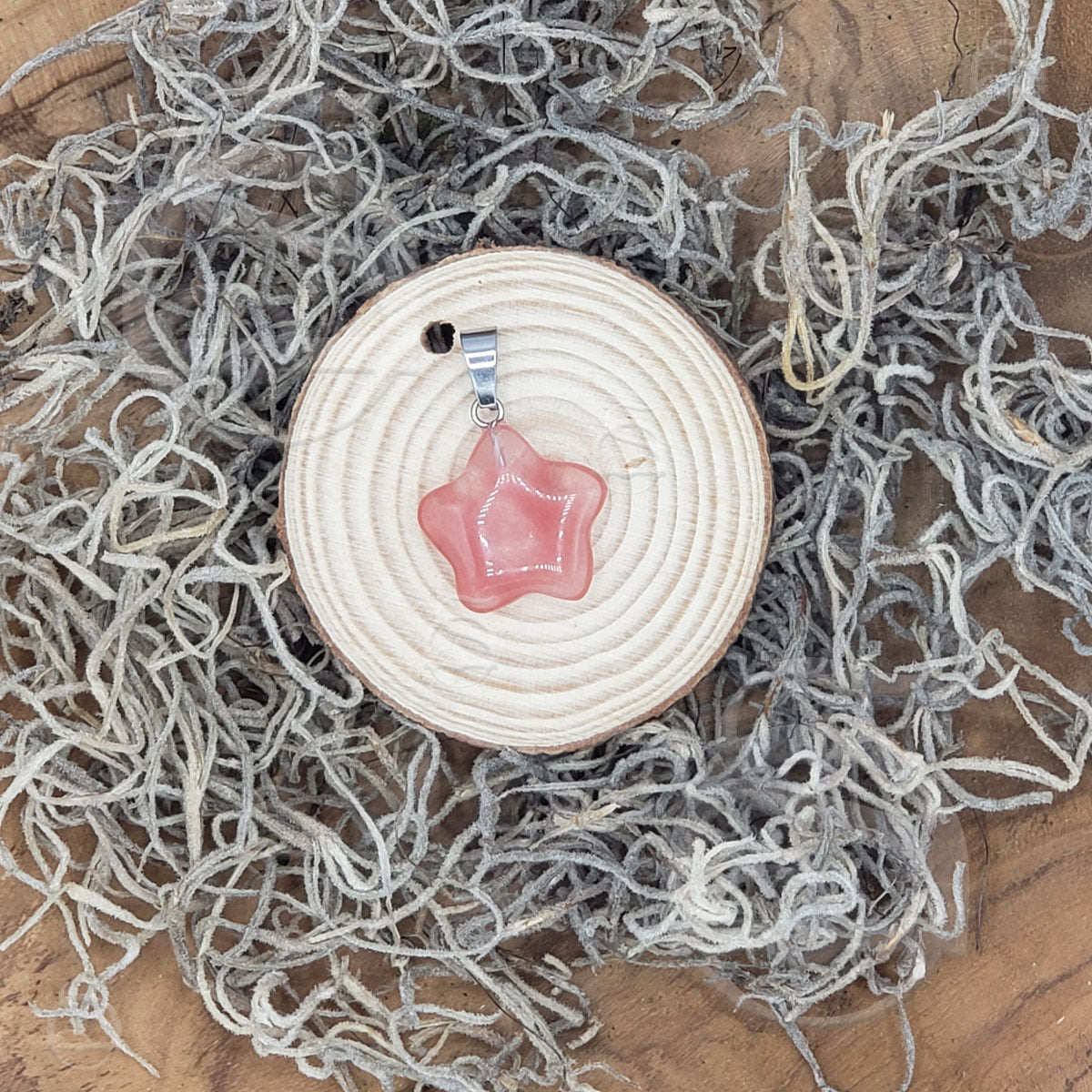 Stone Star Pendant