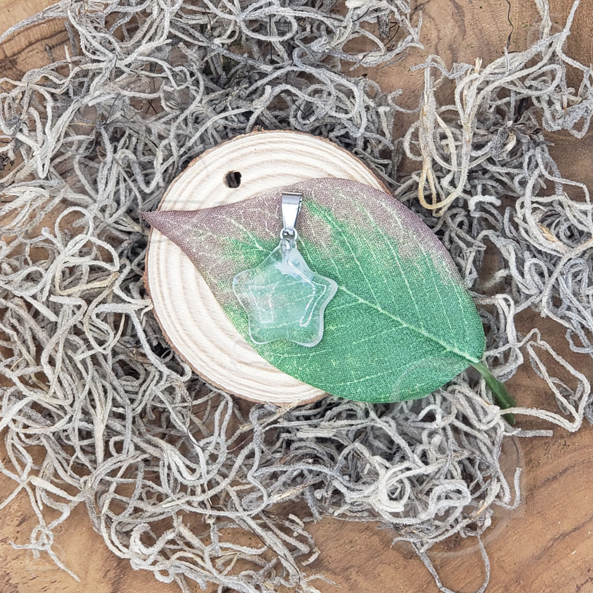 Stone Star Pendant