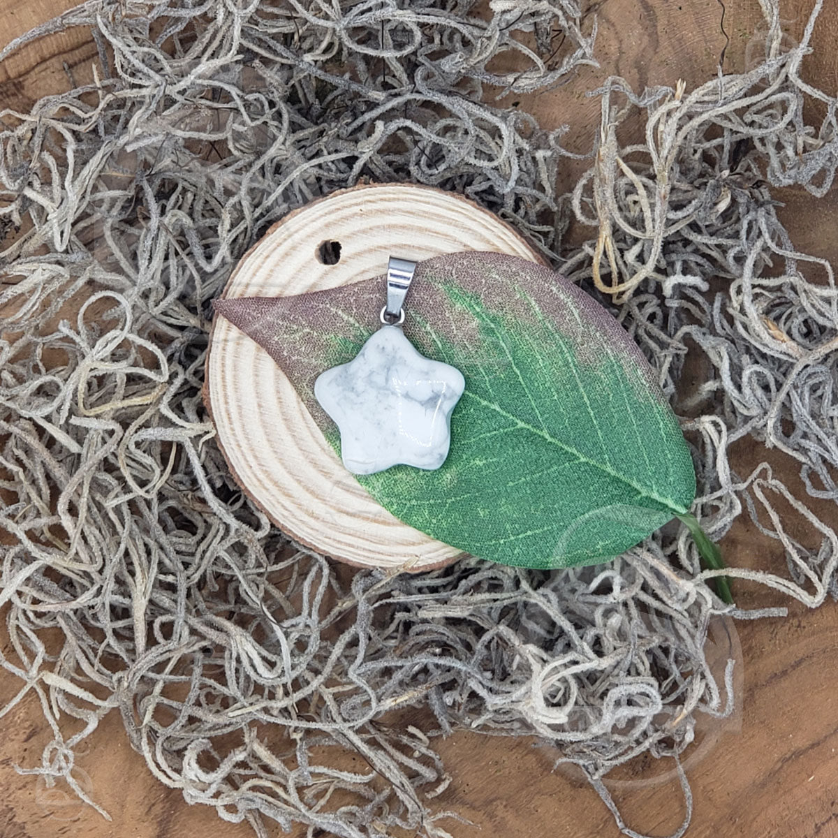 Stone Star Pendant