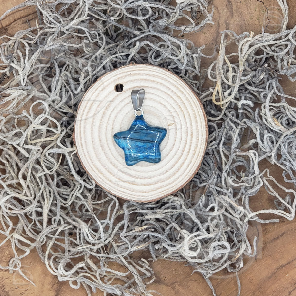 Stone Star Pendant