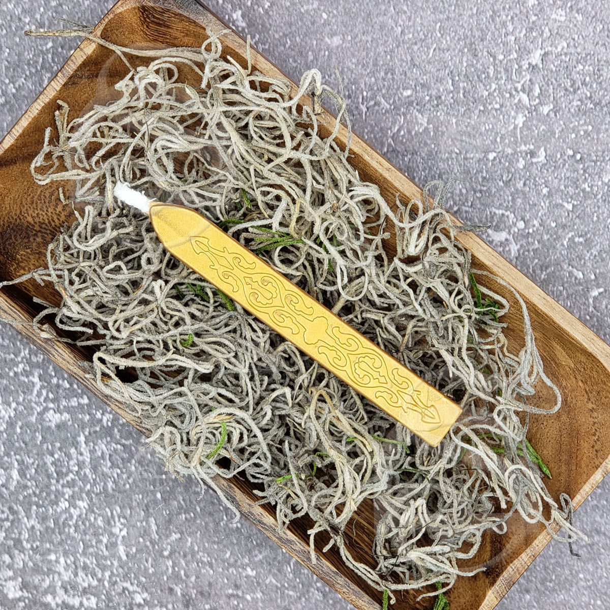 Sealing Wax Stick with Wick - Gold