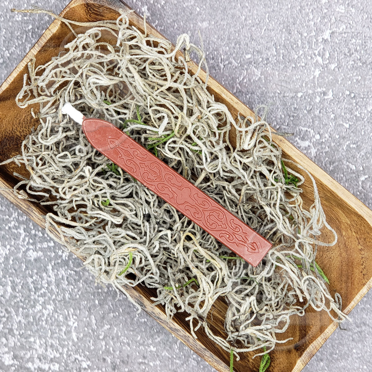 Sealing Wax Stick with Wick - Brick Red