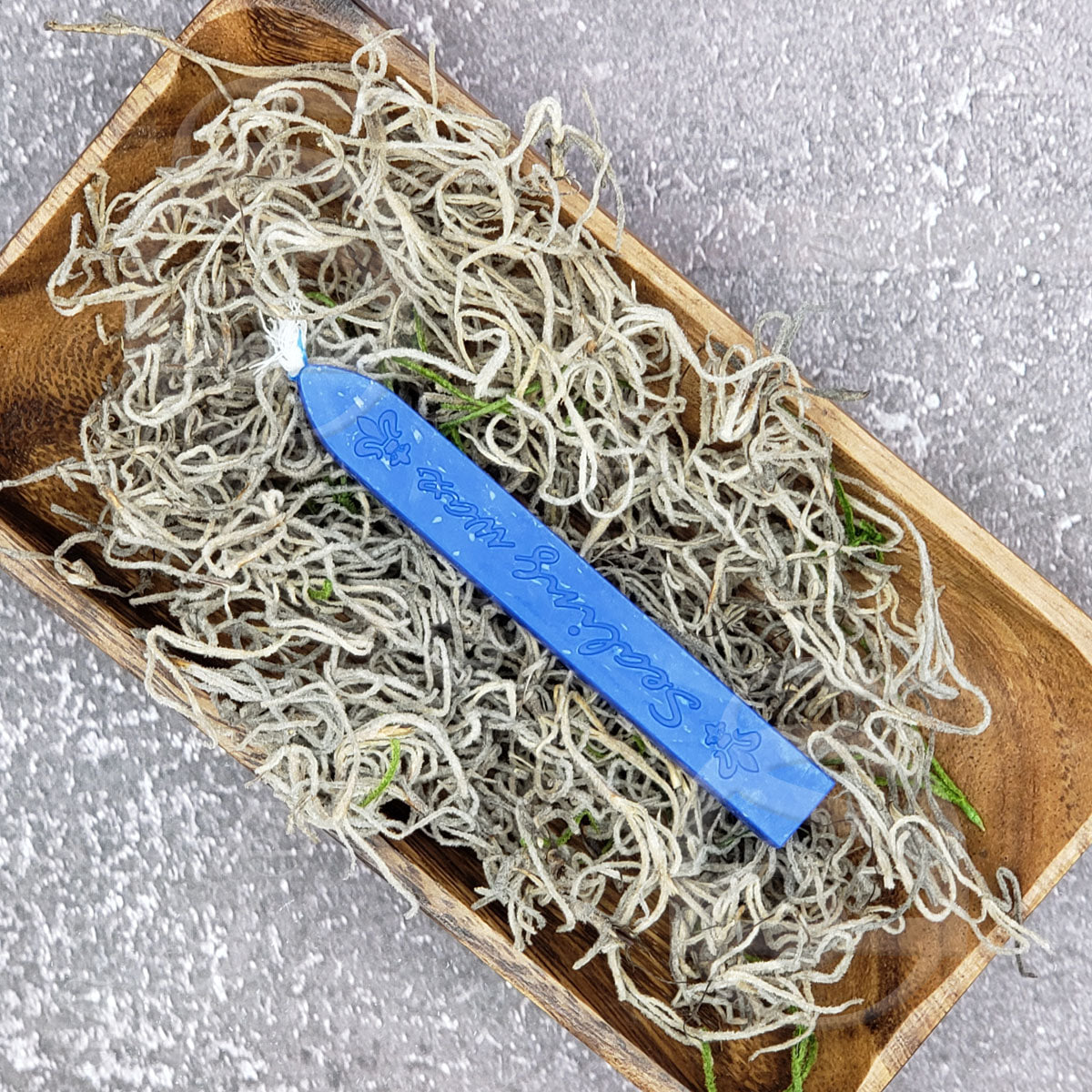 Sealing Wax Stick with Wick - Blue