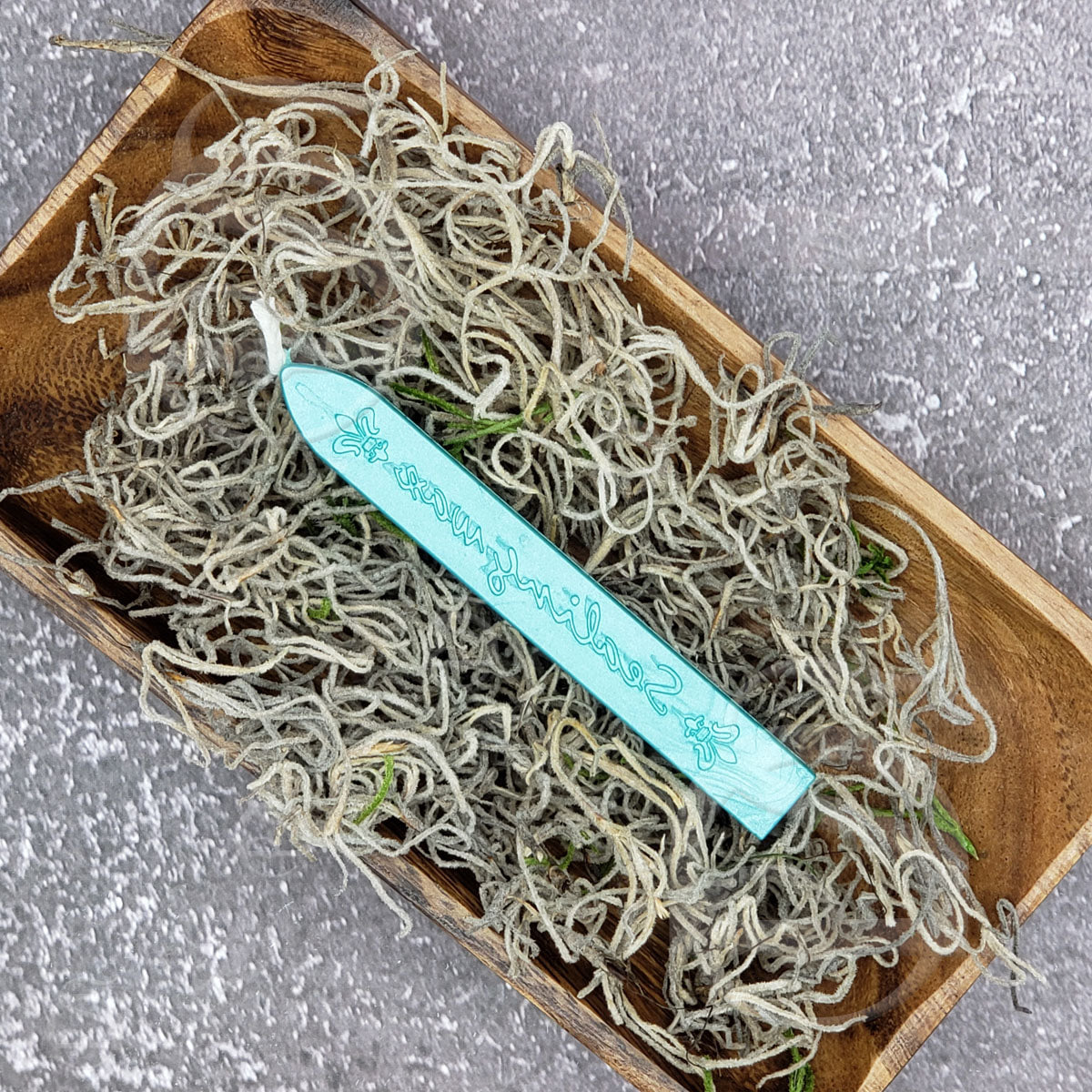 Sealing Wax Stick with Wick - Malachite