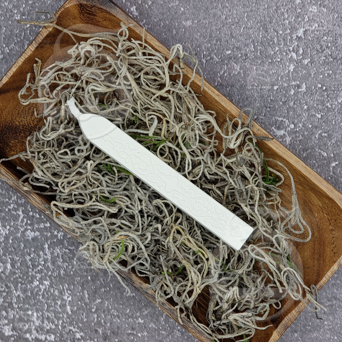 Sealing Wax Stick with Wick - White