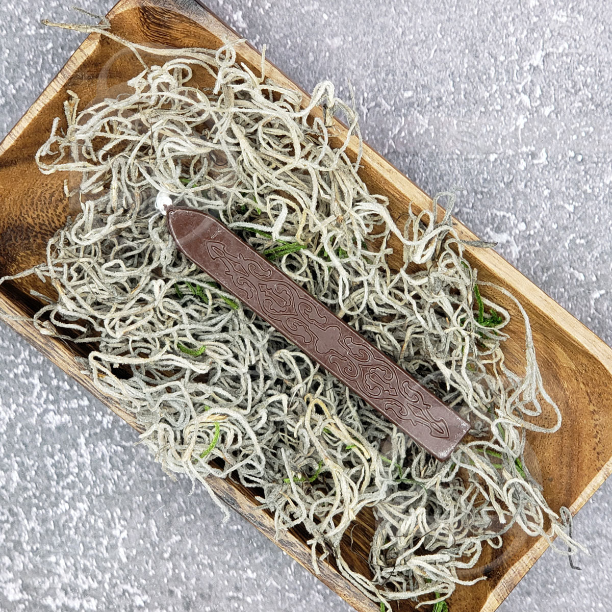 Sealing Wax Stick with Wick - Brown