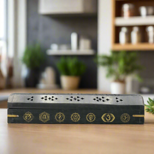 Incense Box Burner - 7 Chakra