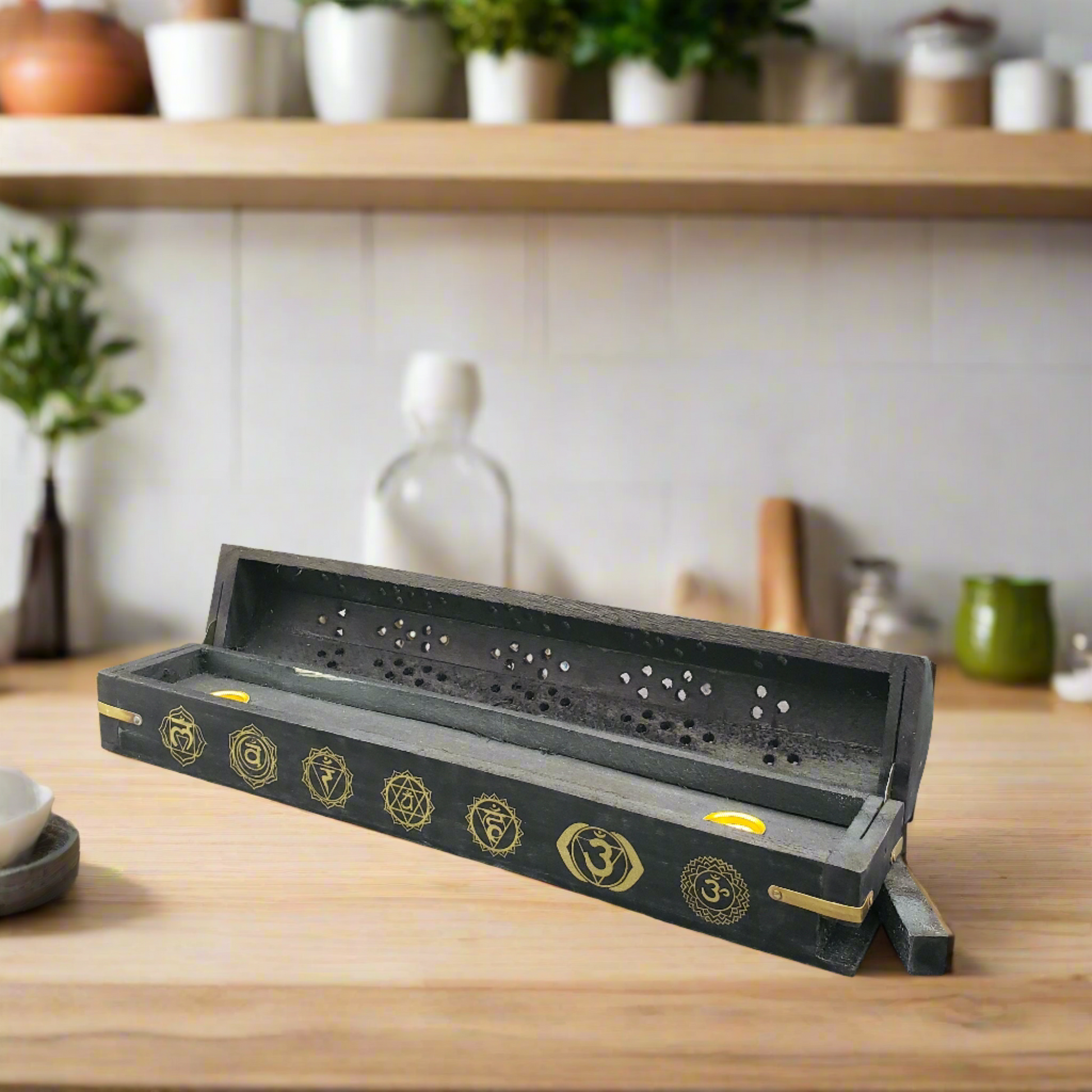 Incense Box Burner - 7 Chakra