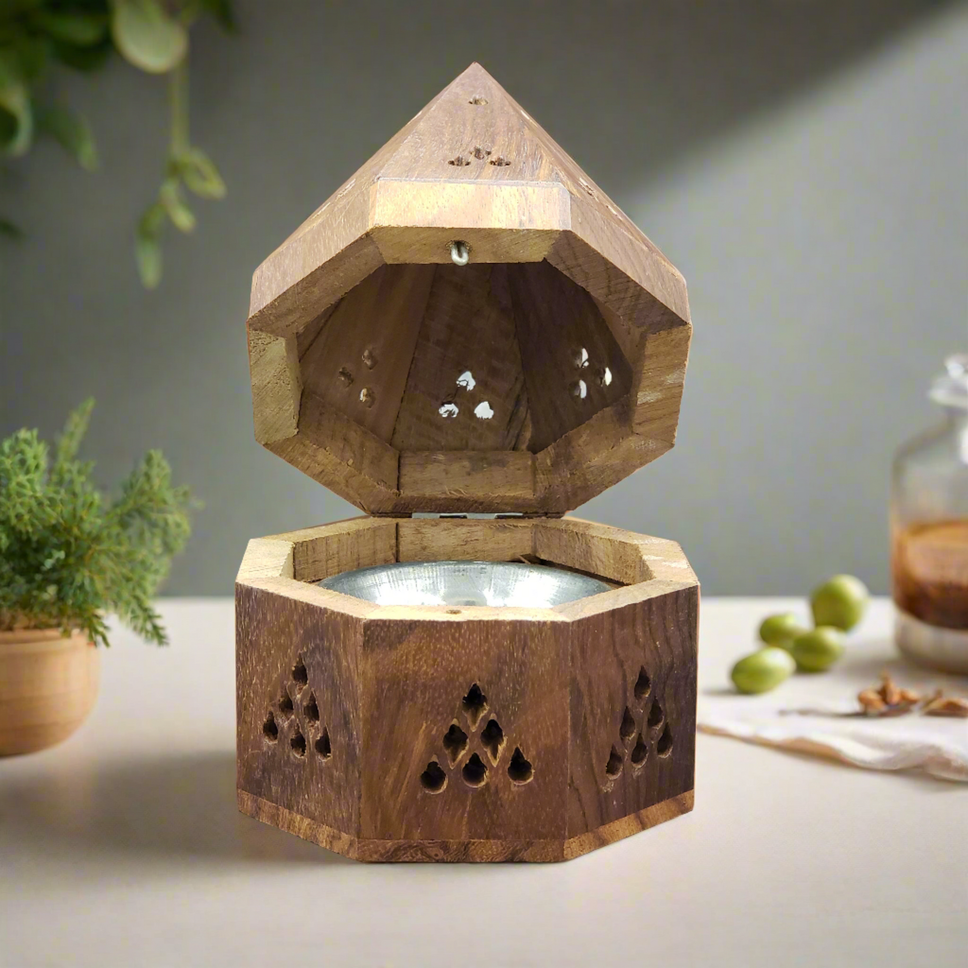 Temple Charcoal / Cone Incense Burner